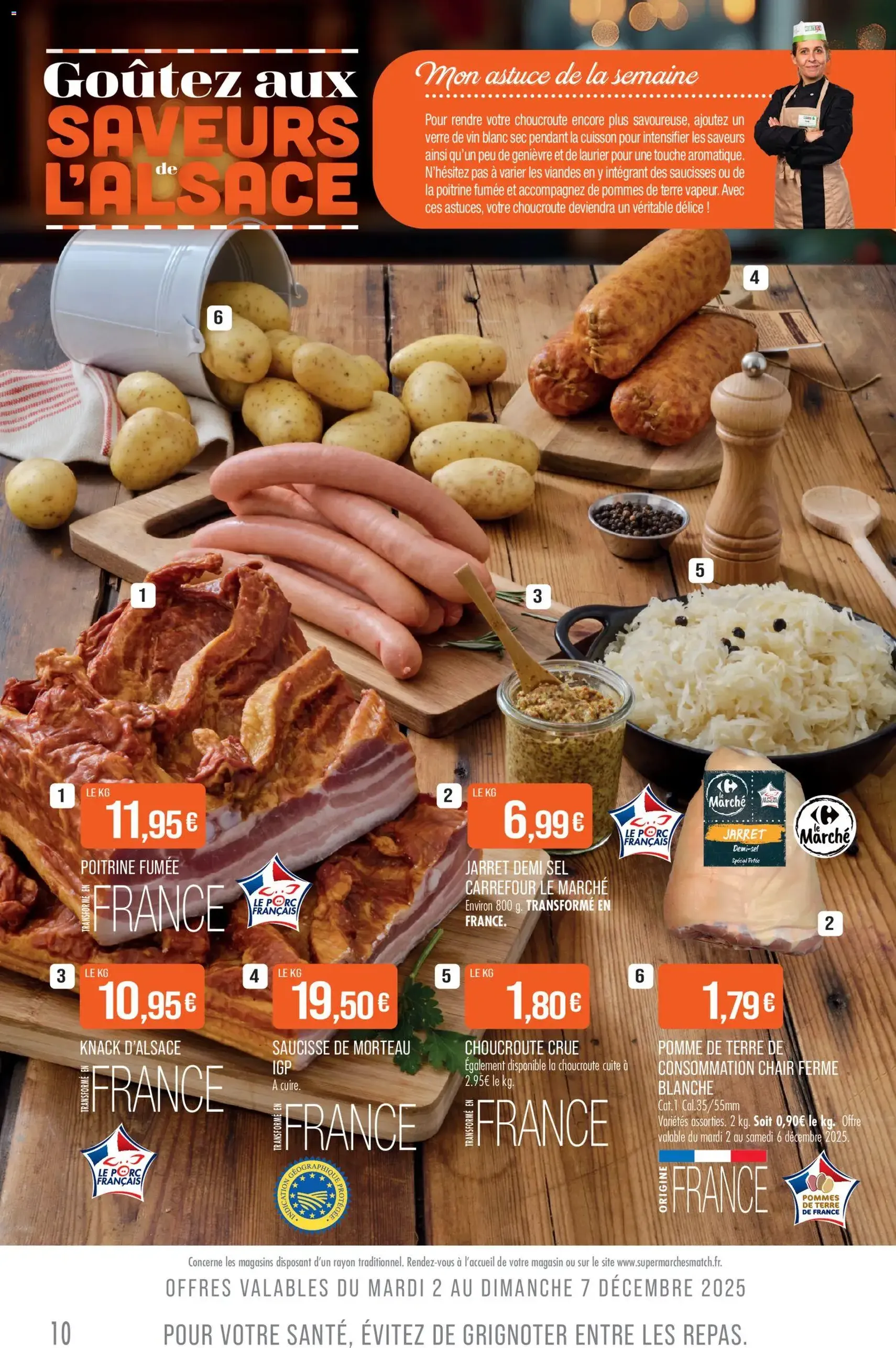 Match Supermarché catalogue - brochure valable à partir du 02/12/2025, page 10 sur 36