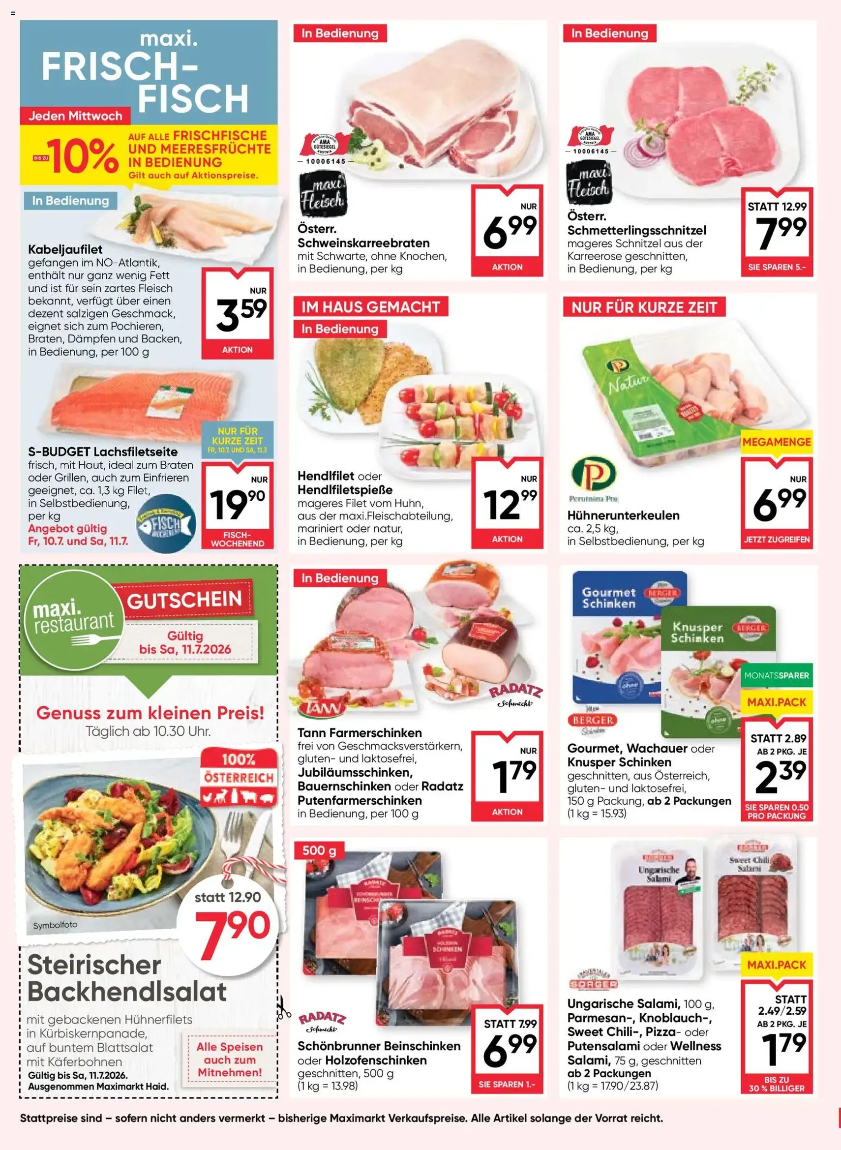 Maximarkt Flugblatt - Gültiger Prospekt ab 09.07.2026, Seite 8 von insgesamt 24