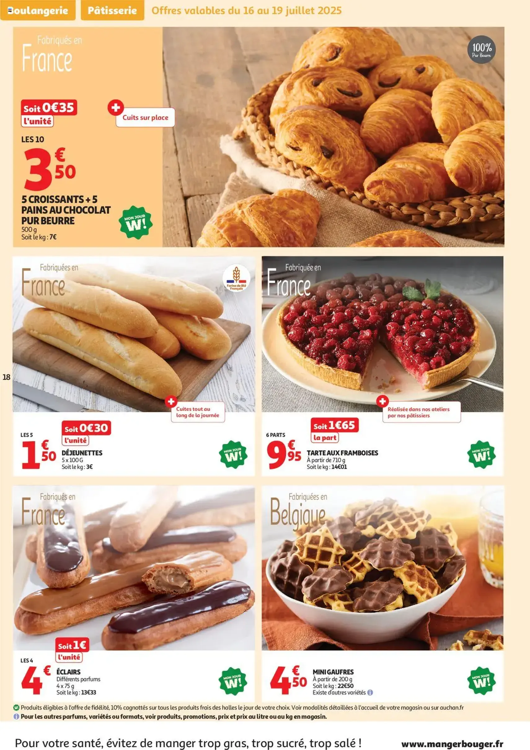Auchan prospectus - brochure valable à partir du 16/07/2025, page 18 sur 58 Auchan prospectus - brochure valable à partir du 16/07/2025, page 18 sur 58