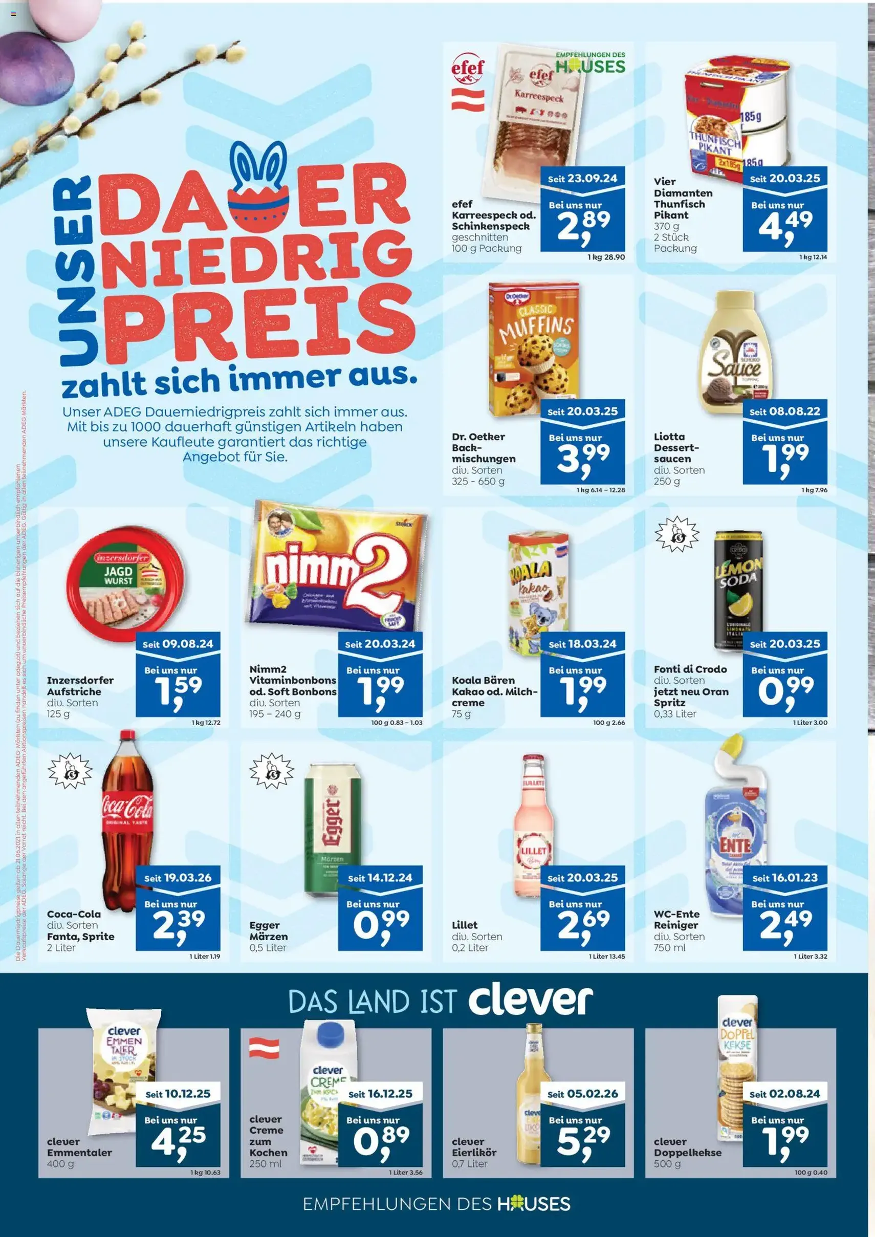 ADEG Flugblatt - Gültiger Prospekt ab 26.03.2026, Seite 10 von insgesamt 12