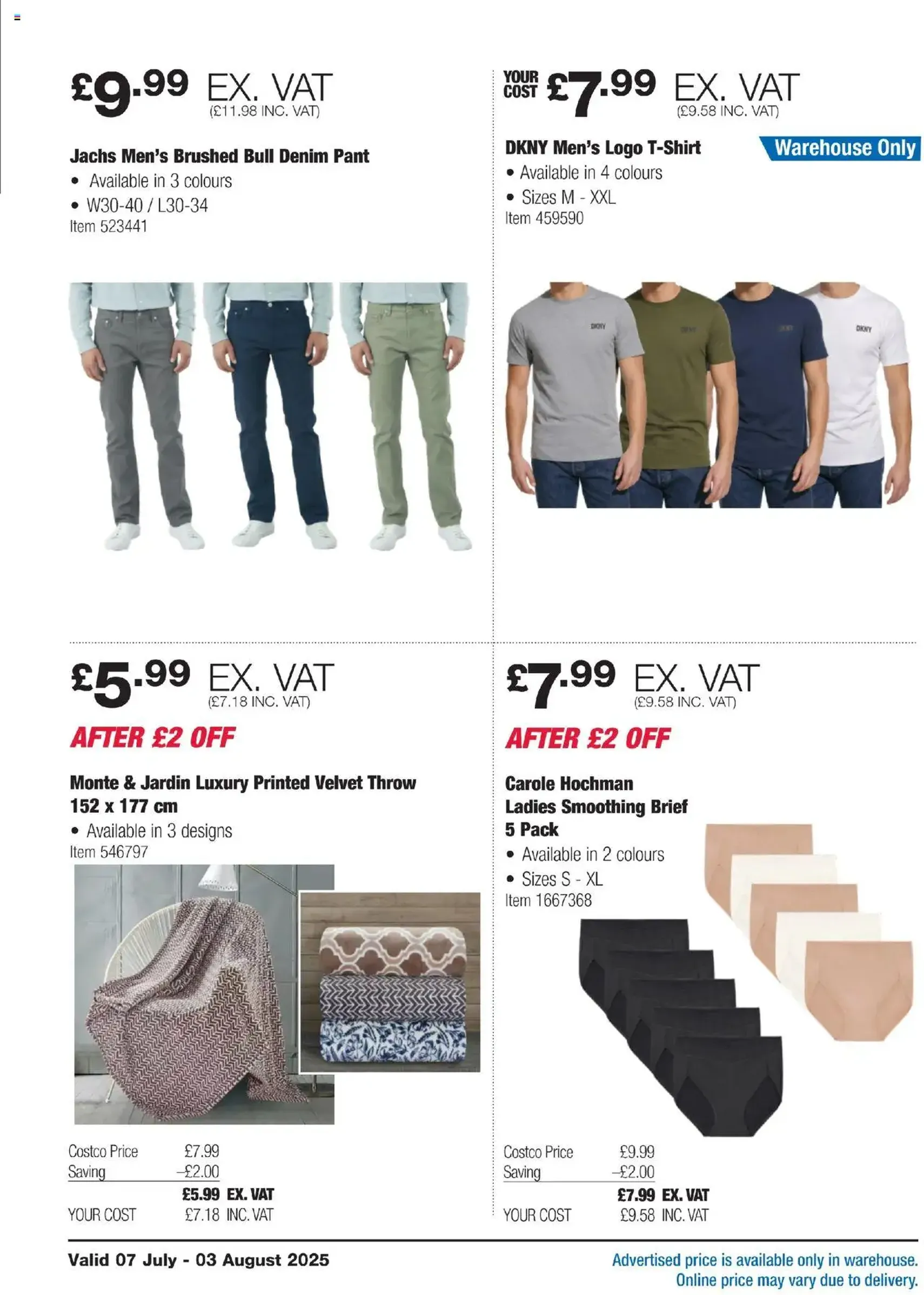 Costco - ENGLAND ONLY - valid flyer from 07/07/2025, page 9 of 36
