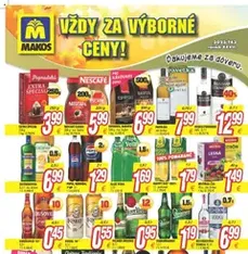 Makos leták - náhľad letáku platný od 20.10.2025