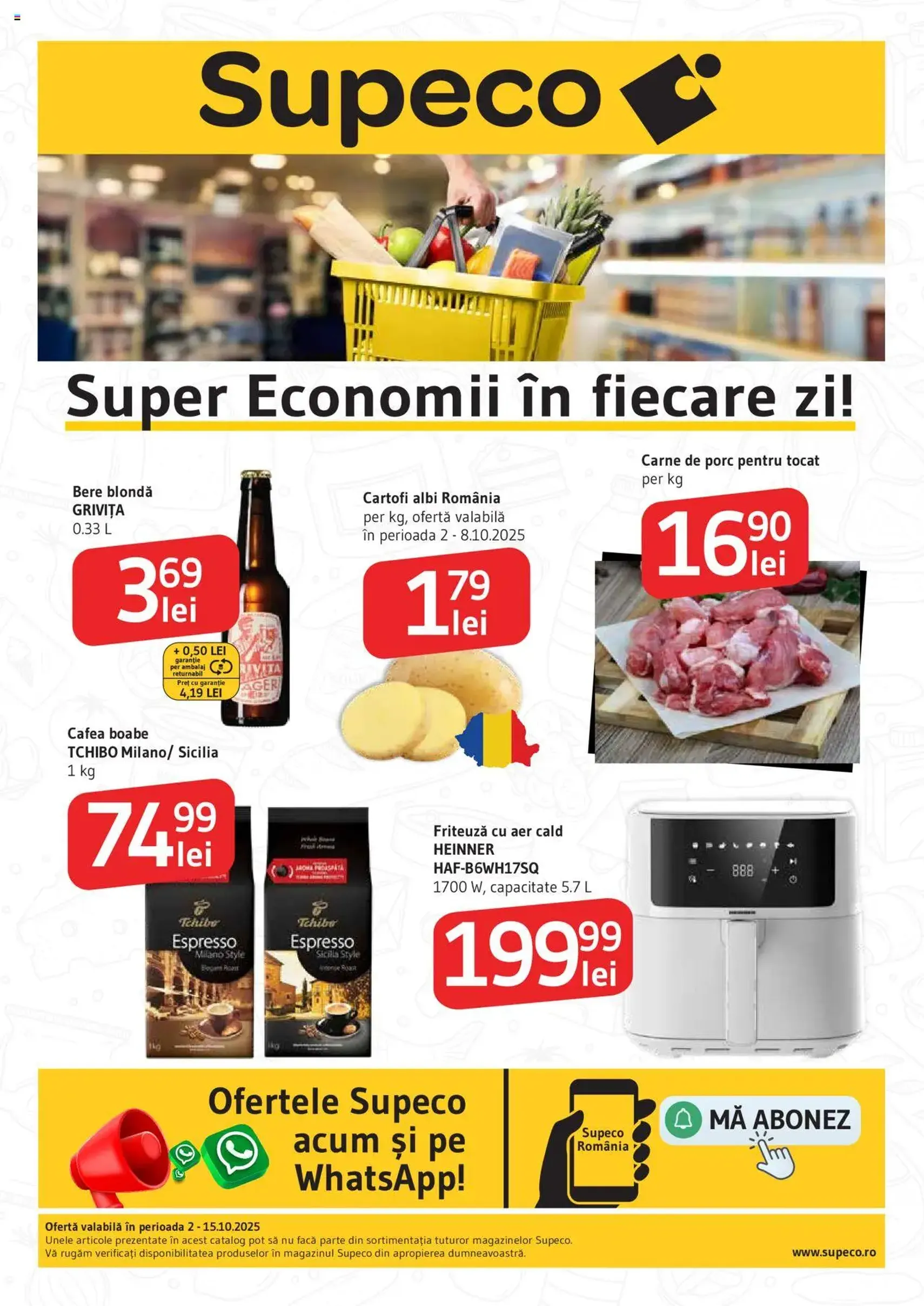 Catalog Supeco - cataloage valabile începând cu 02.10.2025 pagina 1 din 16