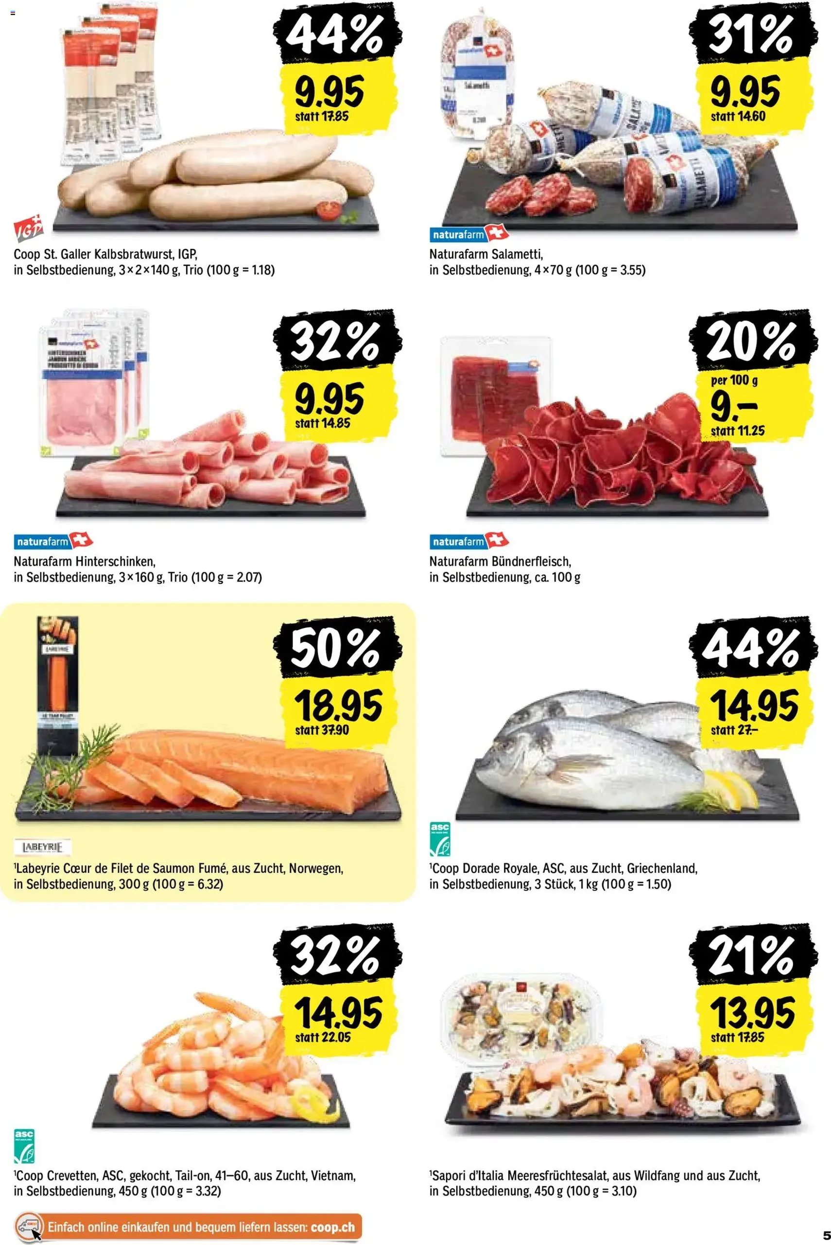 Coop aktionen - Gültiger Prospekt ab 12.05.2026, Seite 5 von insgesamt 24