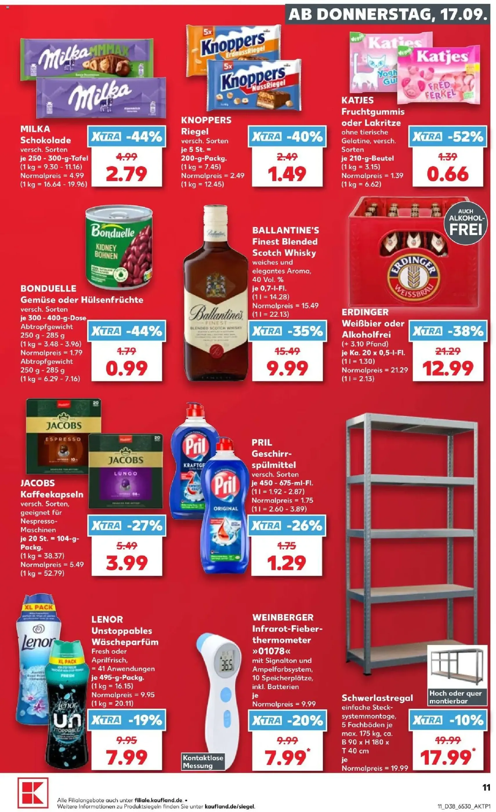 Kaufland Prospekt - Gültiger Prospekt ab 17.09.2026, Seite 11 von insgesamt 66