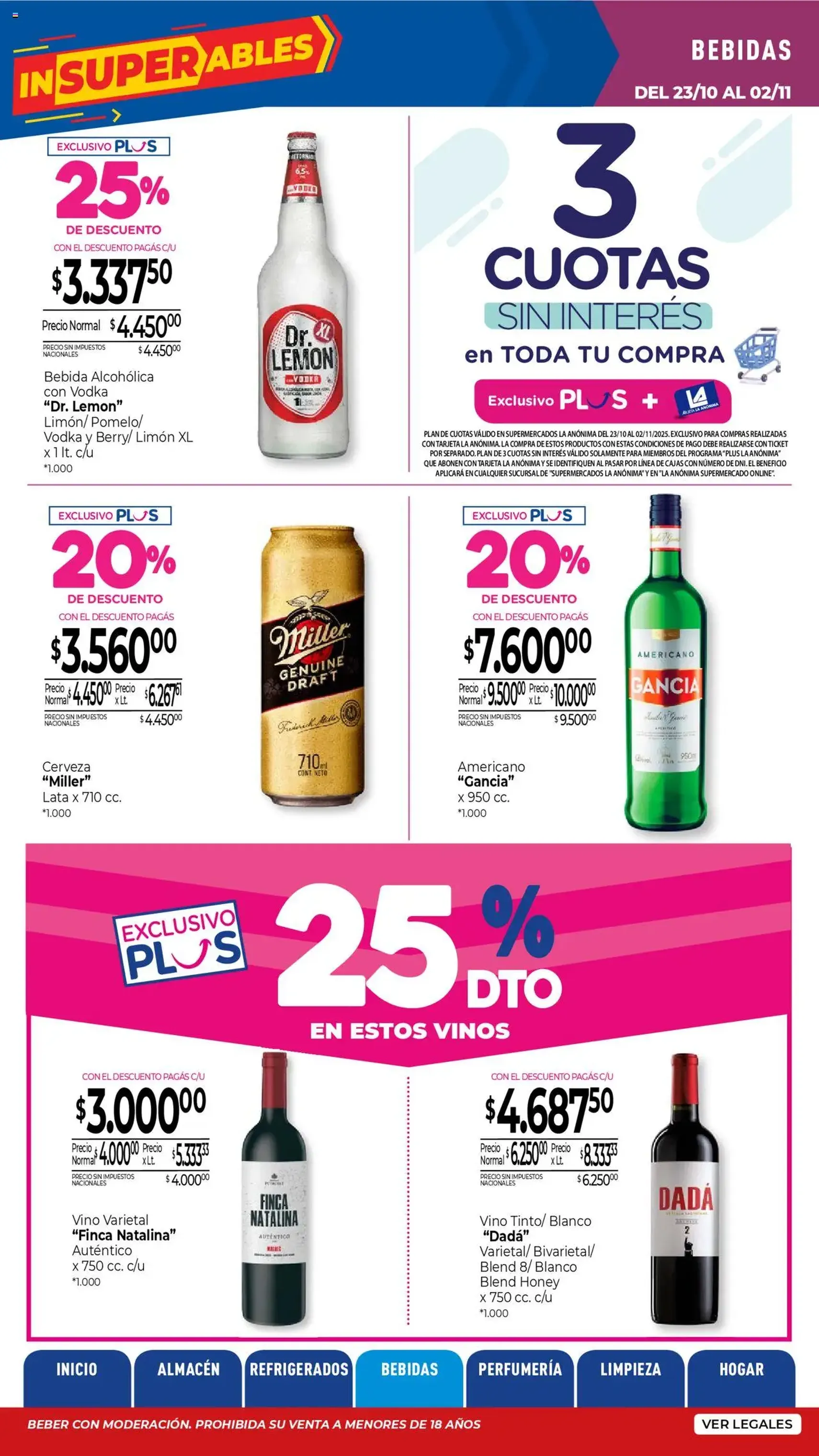 La Anonima catálogo - folleto válido desde 23/10/2025 página 26 de 41 La Anonima catálogo - folleto válido desde 23/10/2025 página 26 de 41