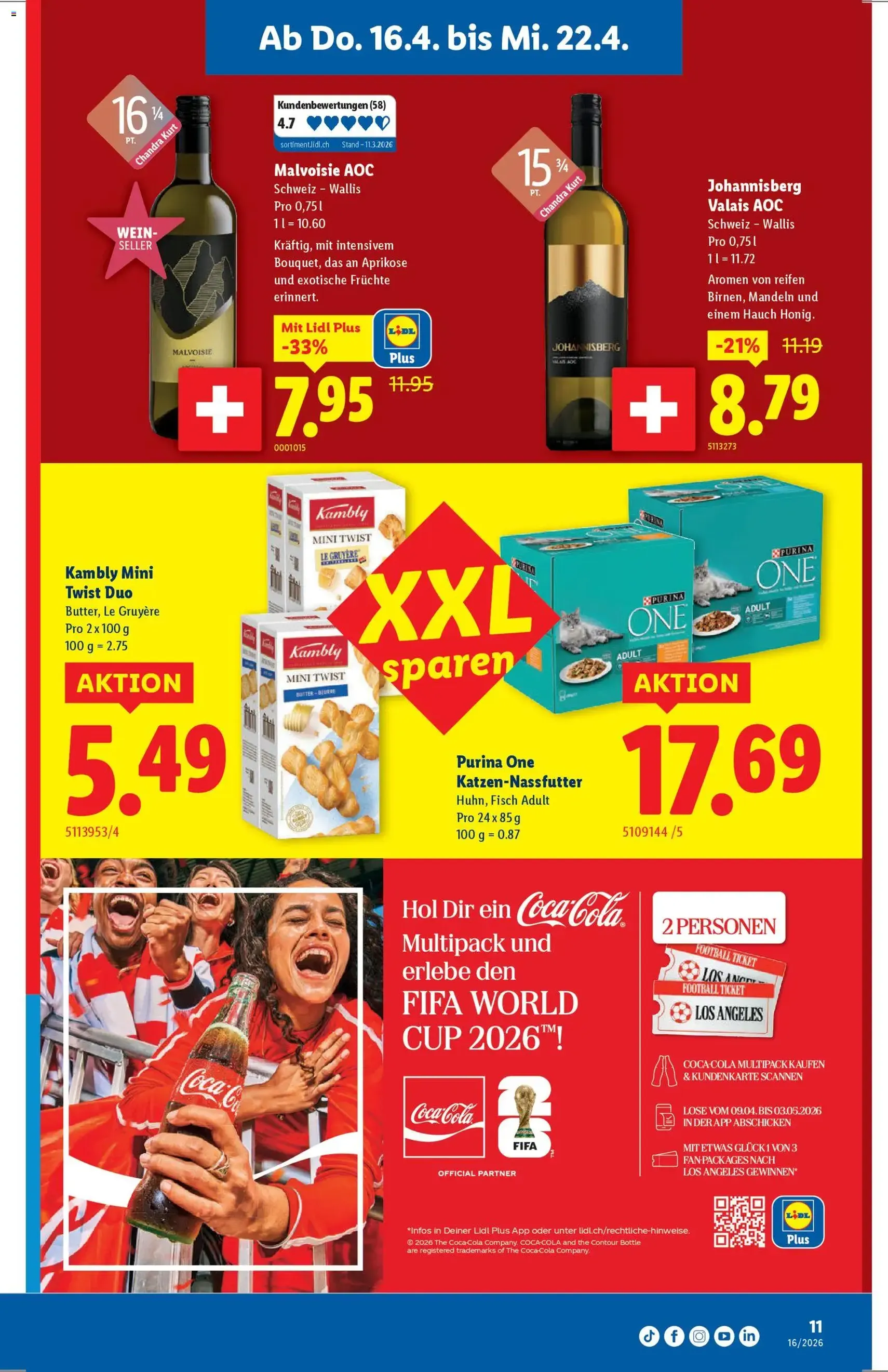 Lidl aktionen - Gültiger Prospekt ab 16.04.2026, Seite 11 von insgesamt 32