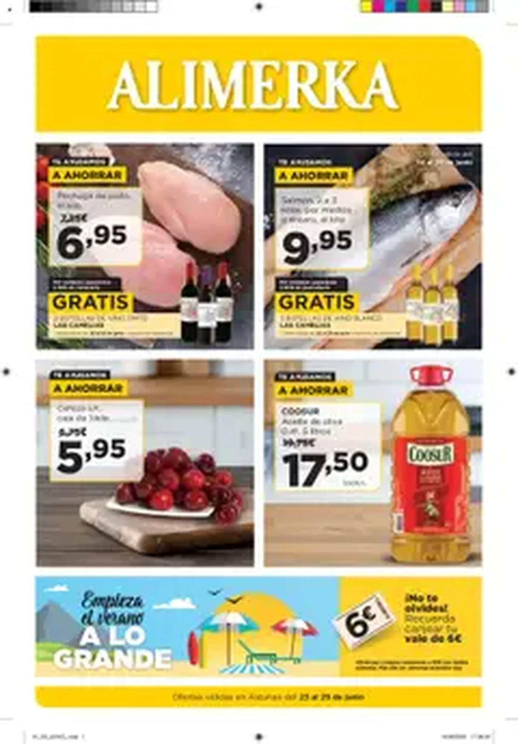 Alimerka folleto Asturias - folleto válido desde 23/06/2025 página 1 de 1