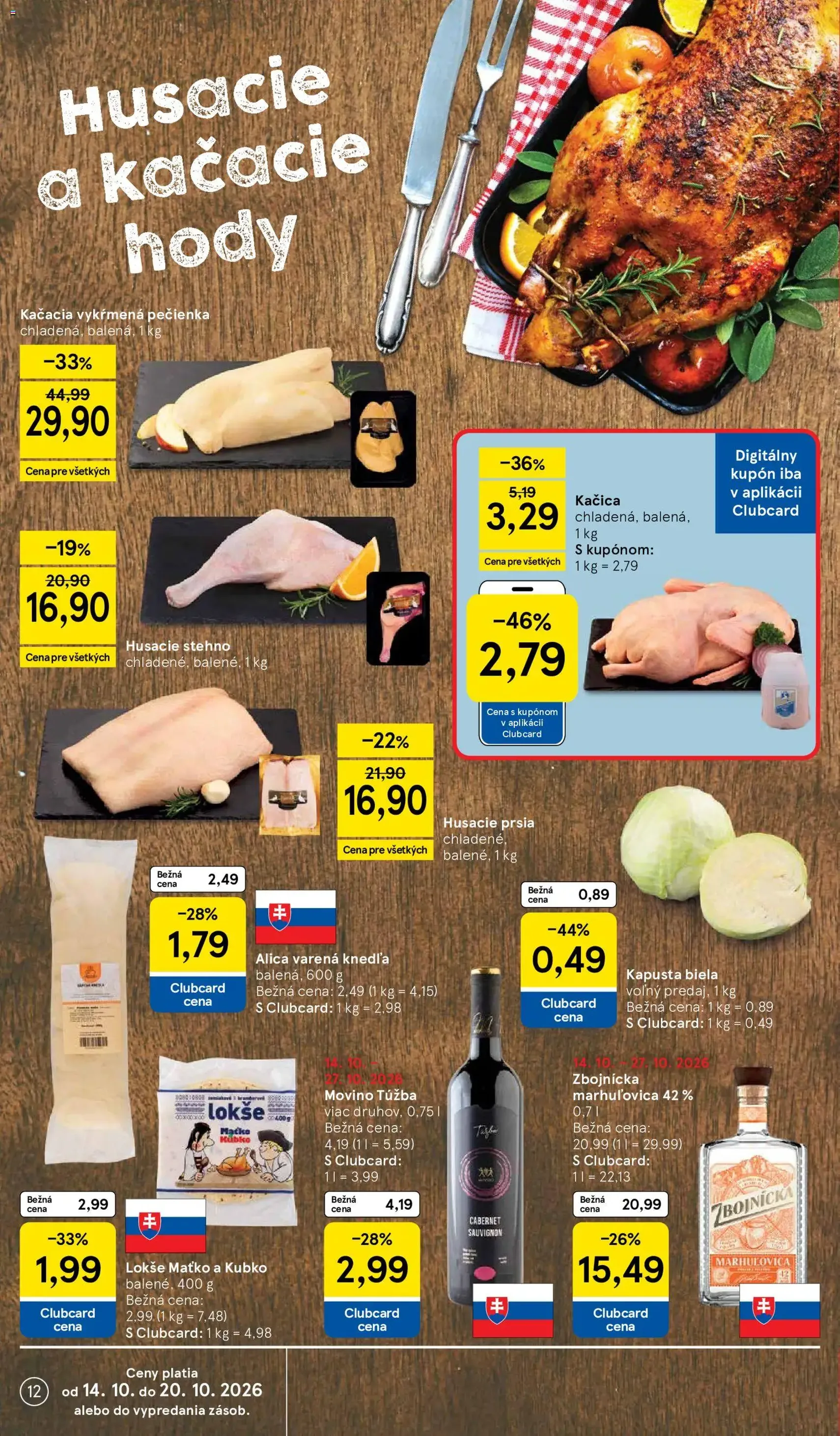 Tesco Hypermarket - leták - platný leták od 14.10.2026 strana 12 z 45