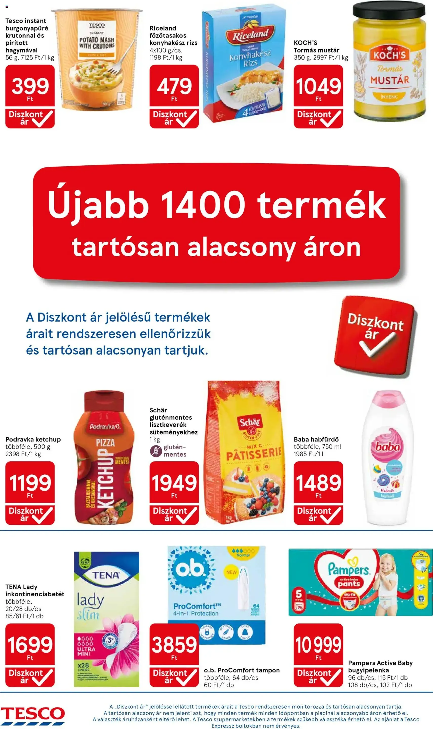 Tesco aktuális akciós újság - 2026.08.06. érvényes szórólap 16 oldal 32 oldalból
