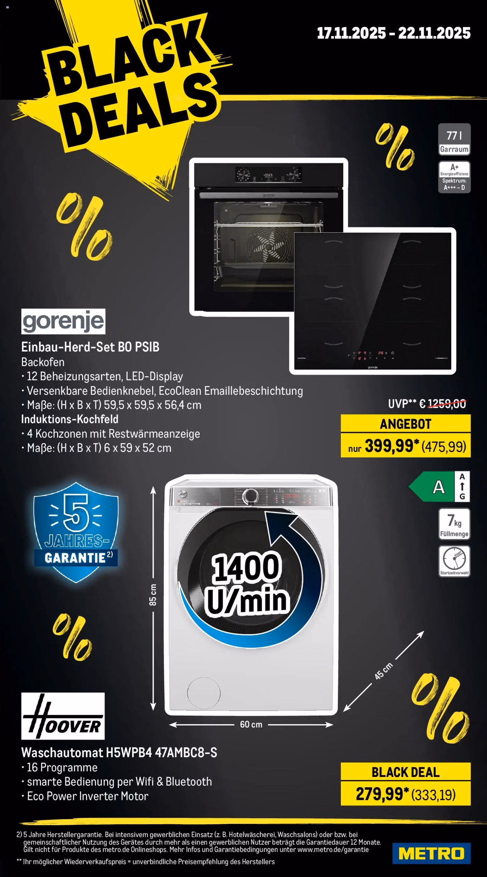 Metro - Black Friday - Gültiger Prospekt ab 17.11.2025, Seite 19 von insgesamt 26