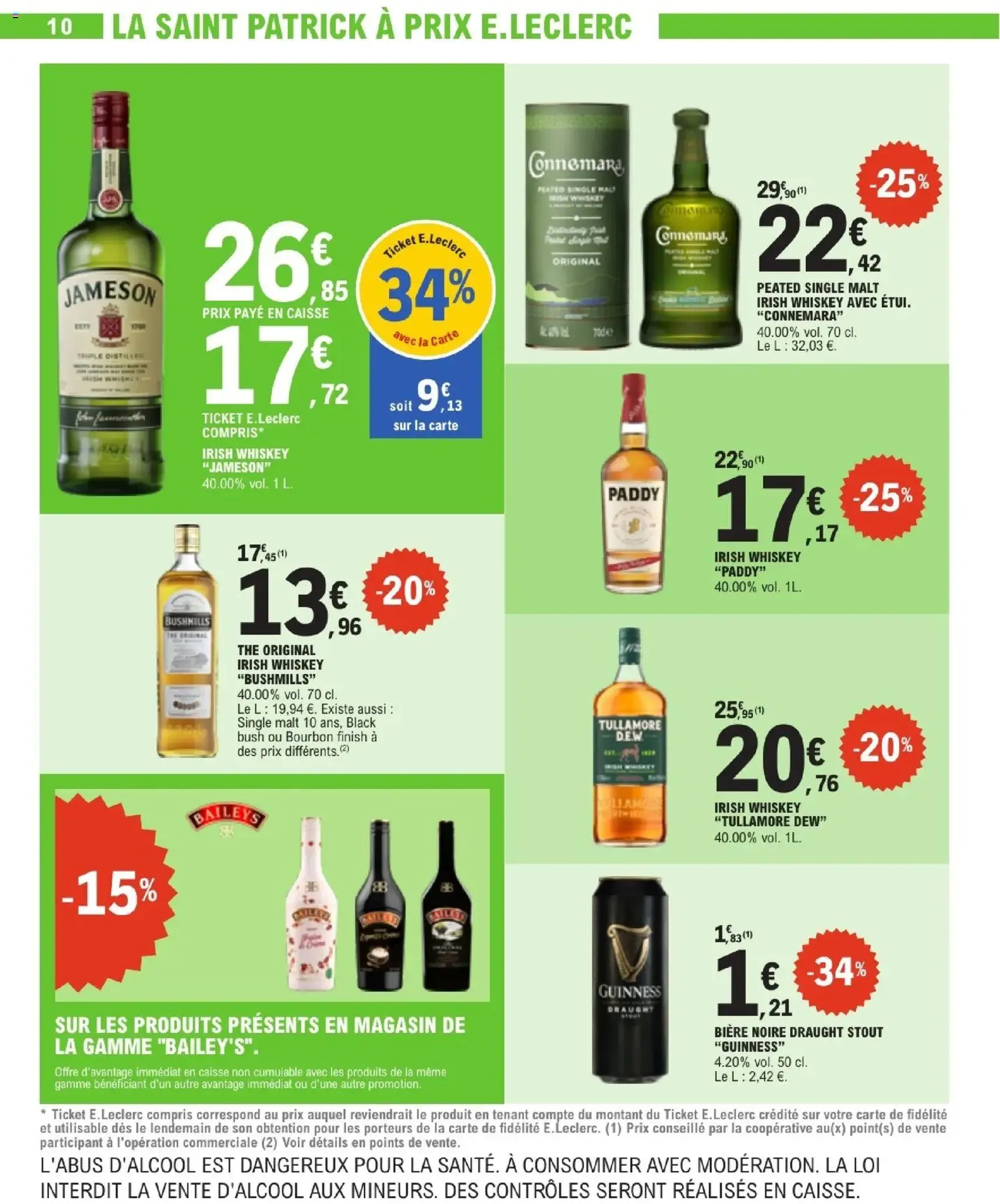 E.Leclerc catalogue semaine 11 - brochure valable à partir du 10/03/2026, page 10 sur 56