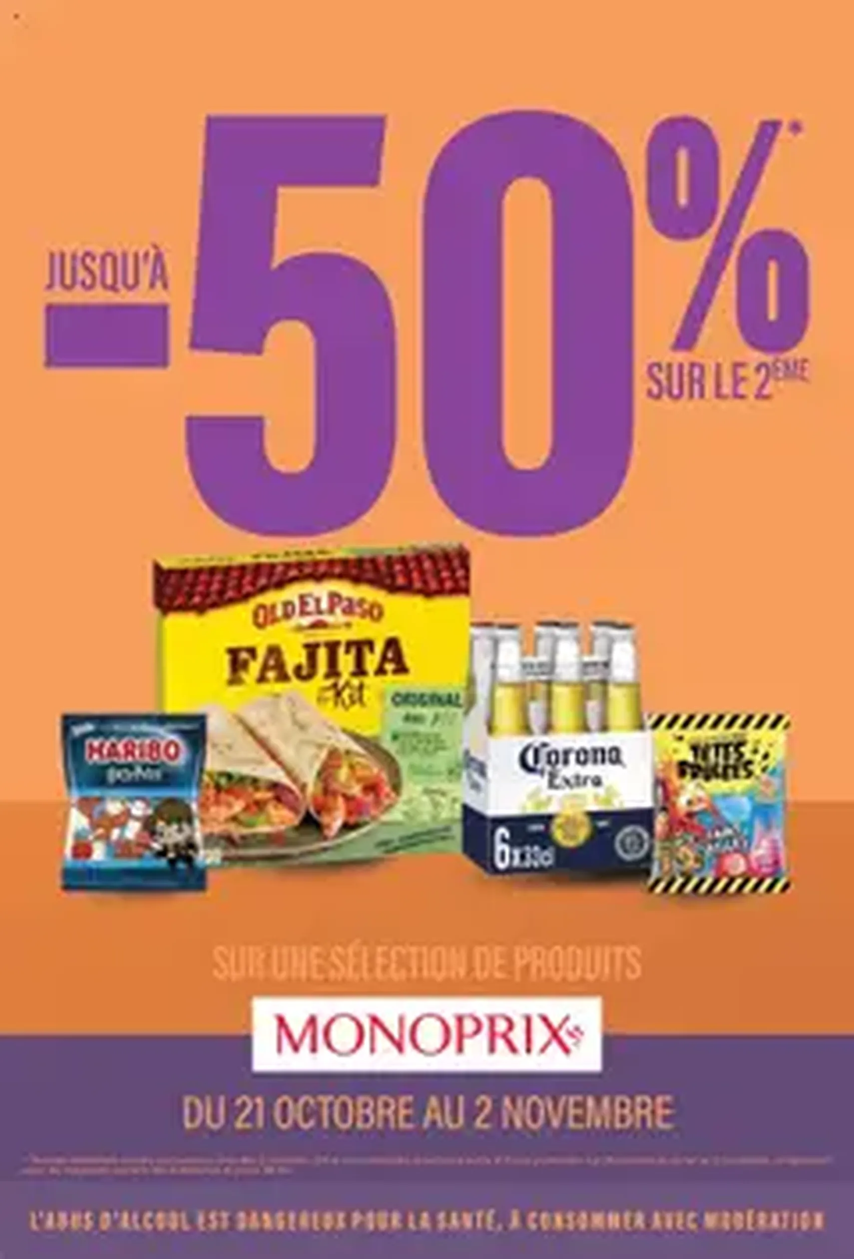 Monoprix catalogue - brochure valable à partir du 21/10/2025, page 1 sur 1