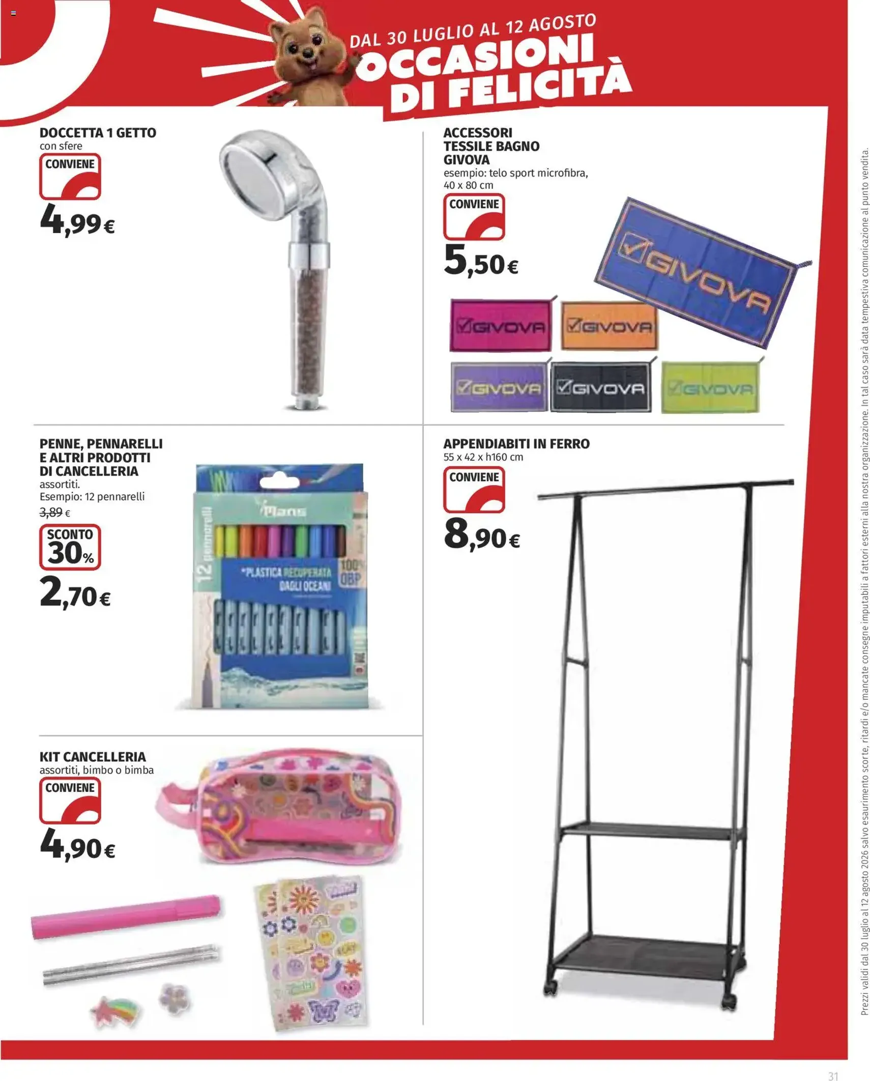 Ipercoop volantino - volantino valido dal 30/07/2026 pagina 31 di 40