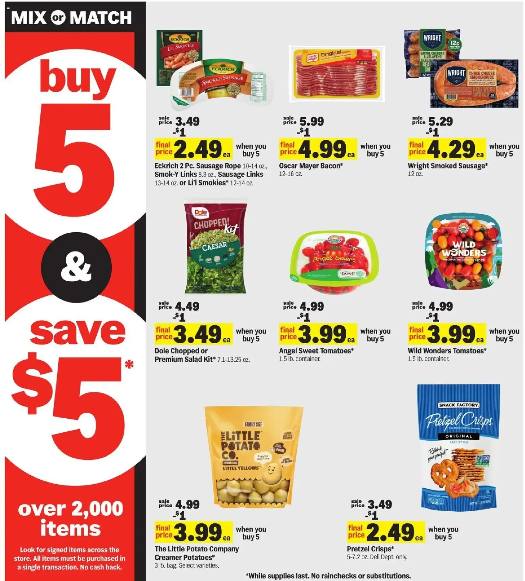 Meijer Weekly Ad - valid flyer from 06/24/2026, page 5 of 49