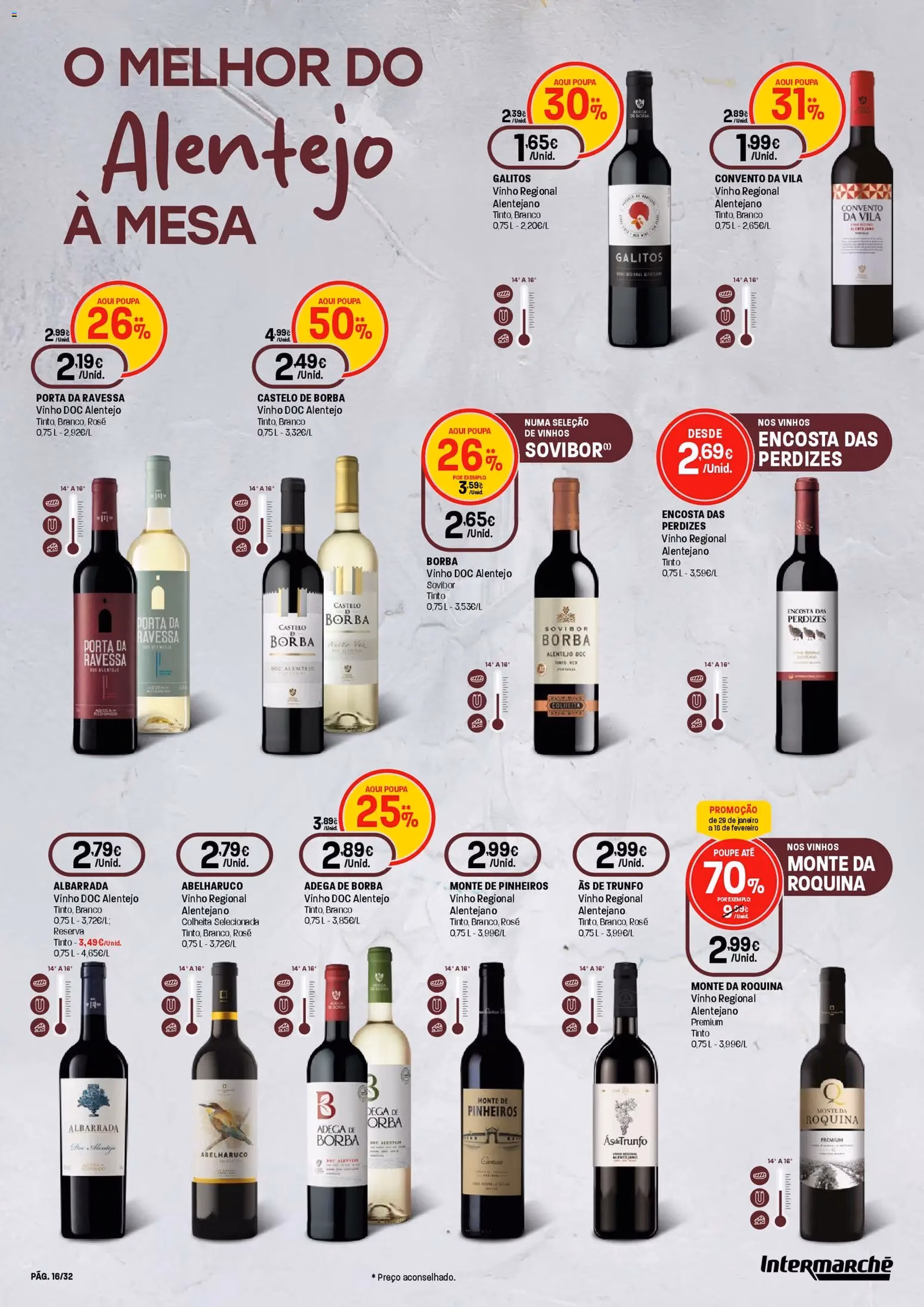 Intermarché - Queijos, Vinhos e Enchidos Super - folheto válido a partir de 29/01/2026 página 16 de 32