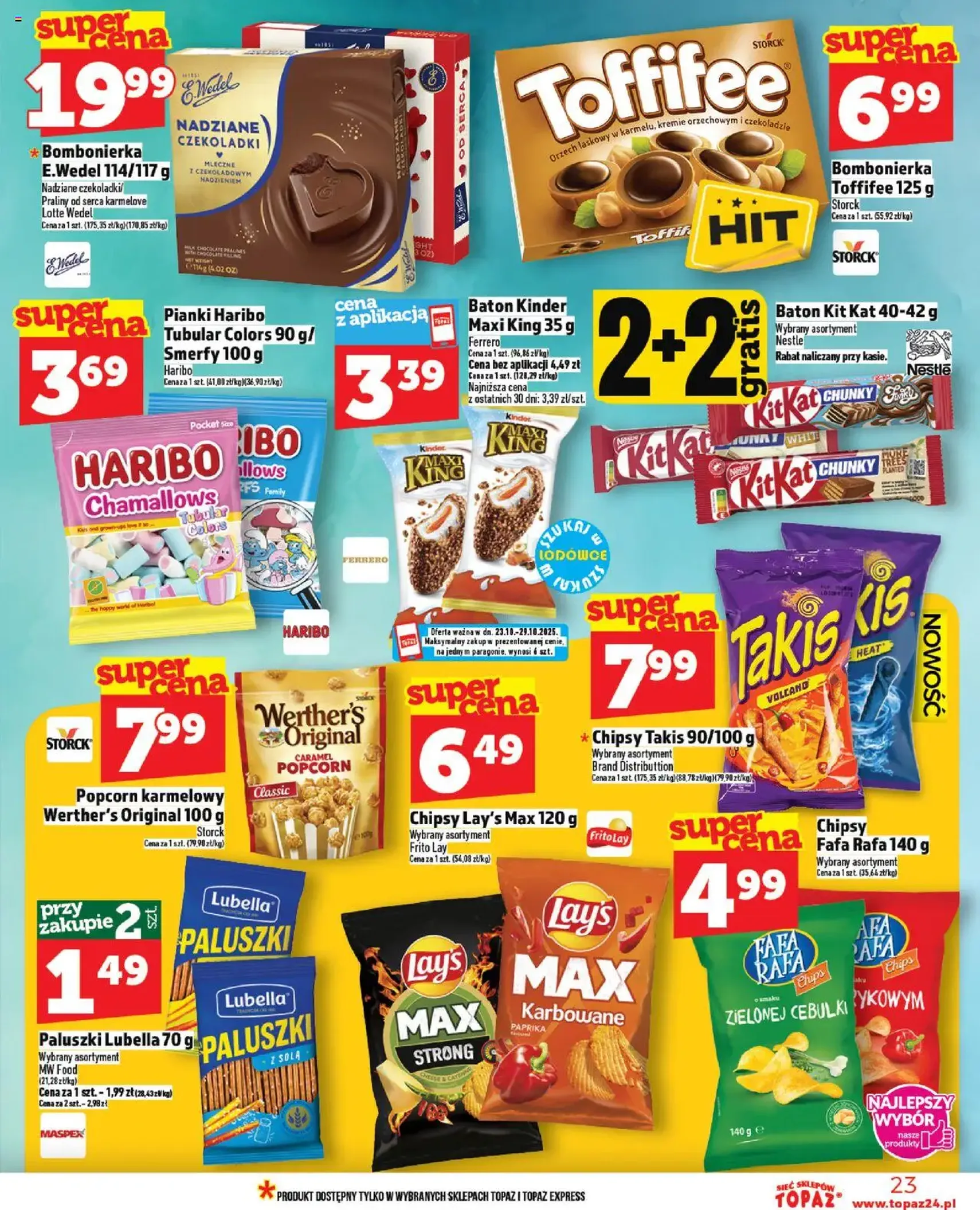 Topaz Gazetka - ważny gazetka od 23.10.2025 strona 23 z 32 Topaz Gazetka - ważny gazetka od 23.10.2025 strona 23 z 32