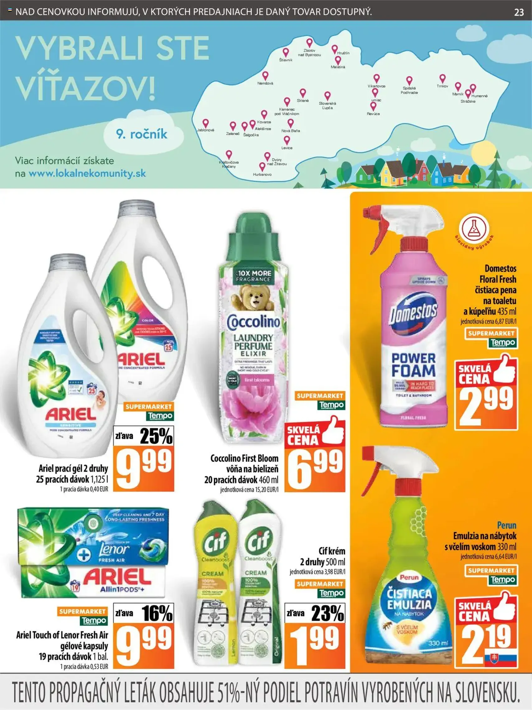 COOP Jednota leták - platný leták od 24.07.2025 strana 23 z 28 COOP Jednota leták - platný leták od 24.07.2025 strana 23 z 28