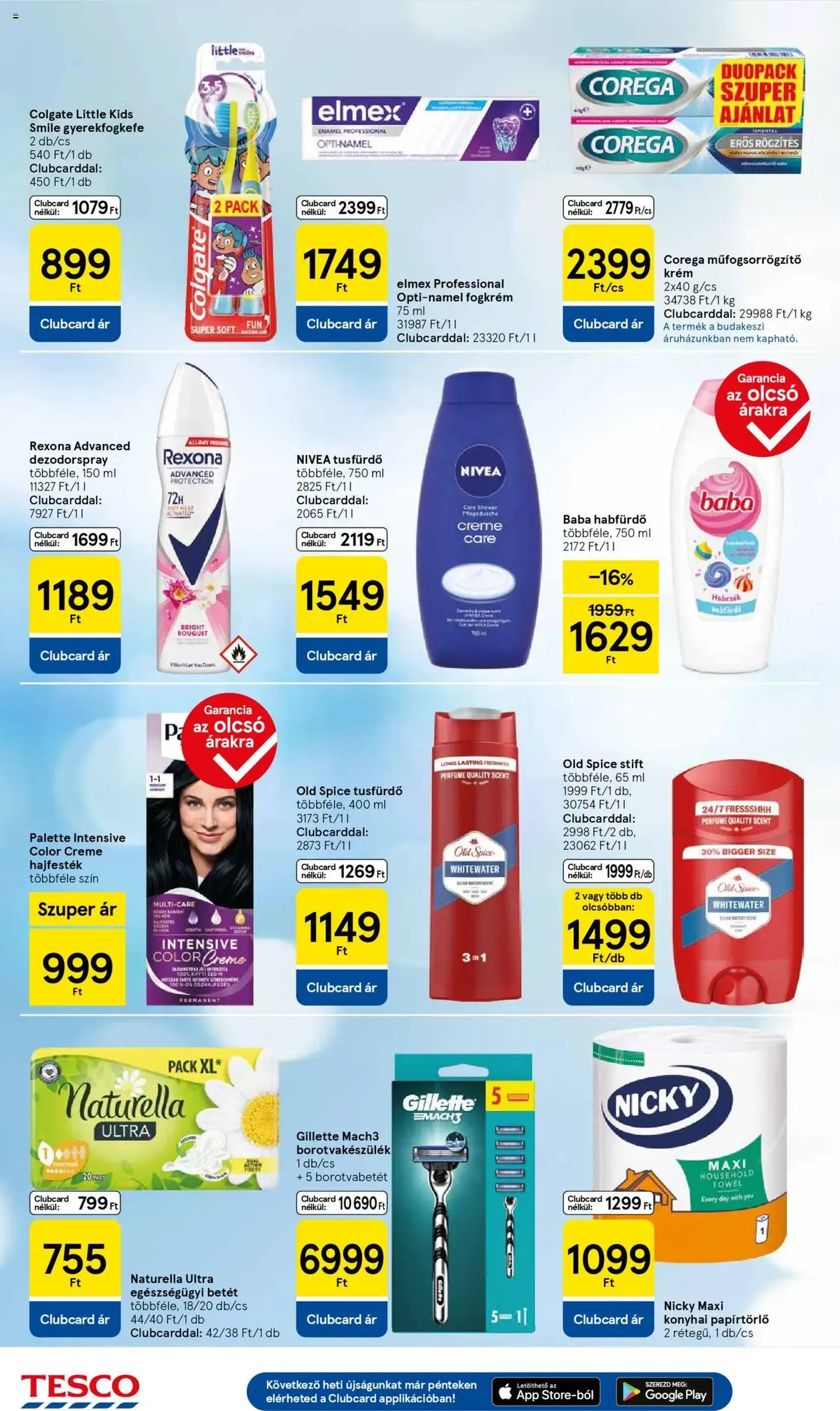 Tesco Hipermarket - Akciós újság - 2025.10.16. érvényes szórólap 10 oldal 34 oldalból Tesco Hipermarket - Akciós újság - 2025.10.16. érvényes szórólap 10 oldal 34 oldalból