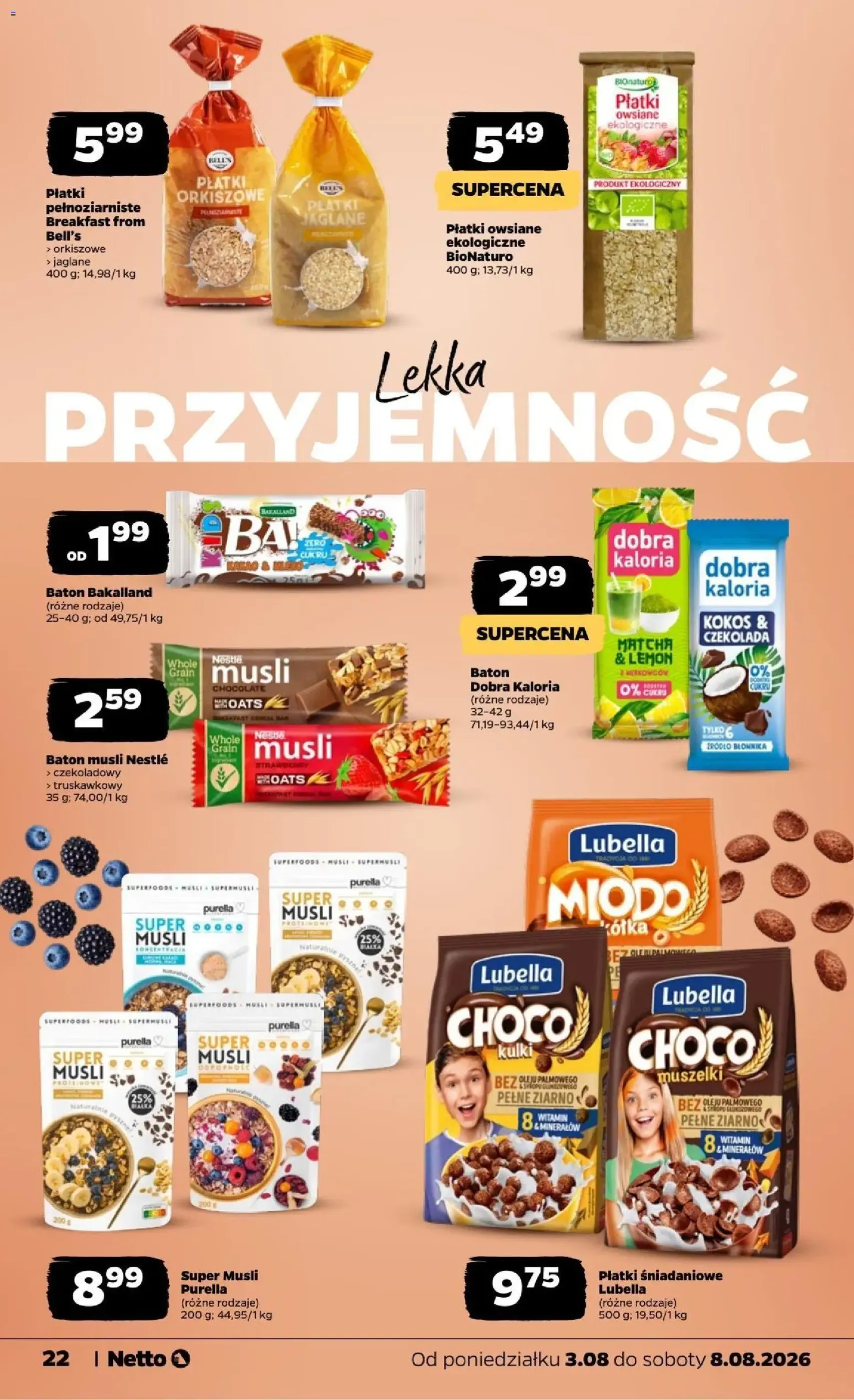 Netto gazetka od poniedziałku - ważny gazetka od 03.08.2026 strona 22 z 37