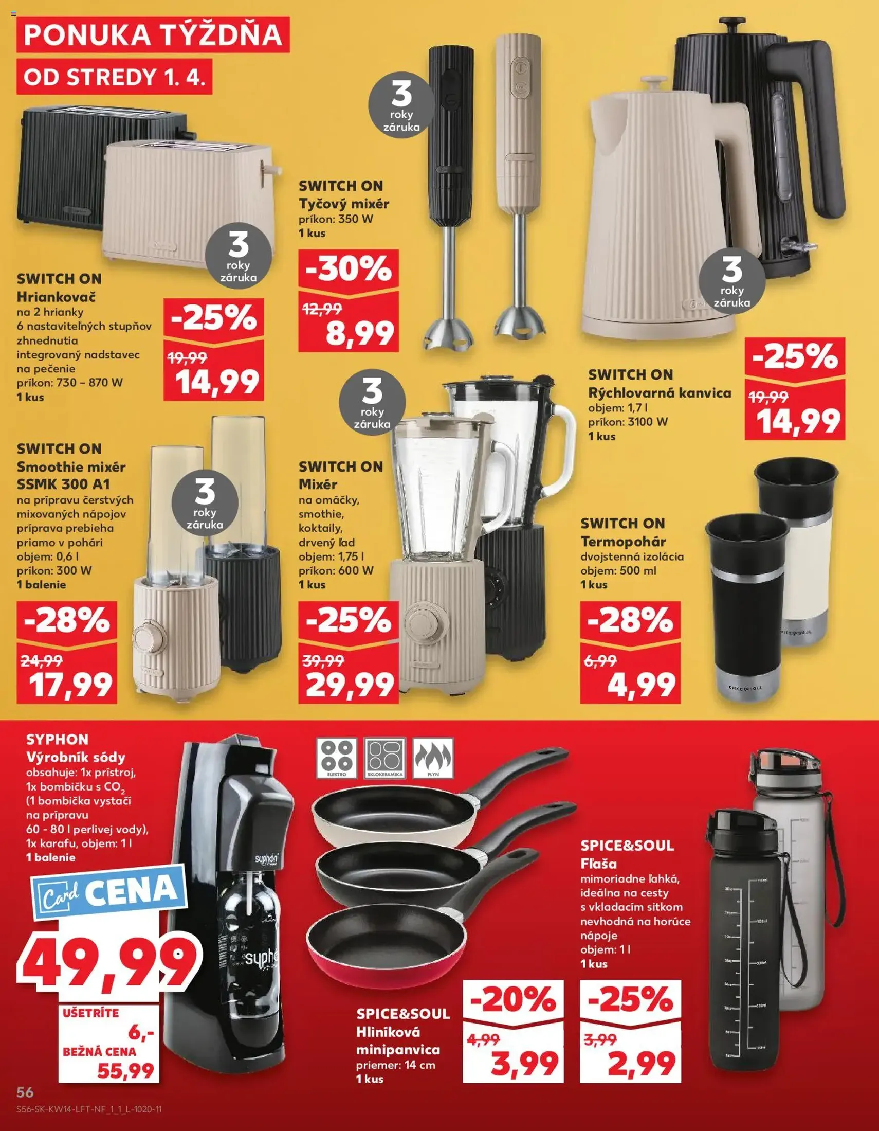 Kaufland leták - platný leták od 01.04.2026 strana 56 z 72