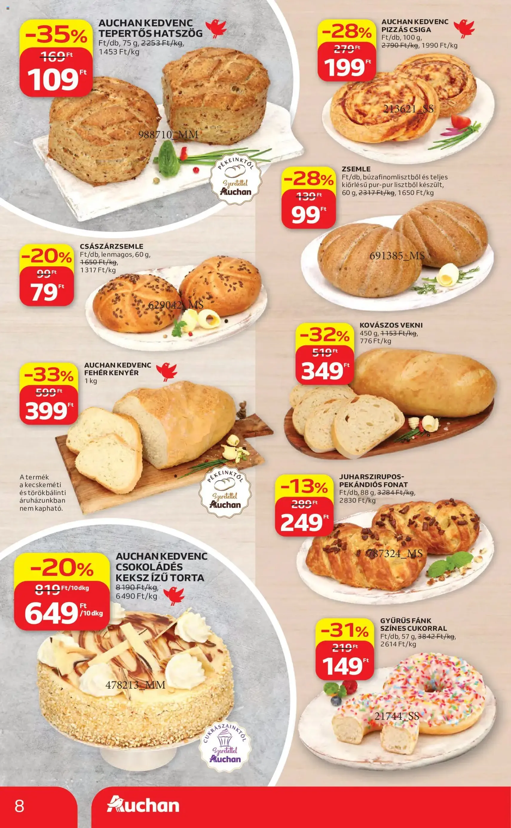 Auchan akciós újság - 2026.07.30. érvényes szórólap 8 oldal 45 oldalból