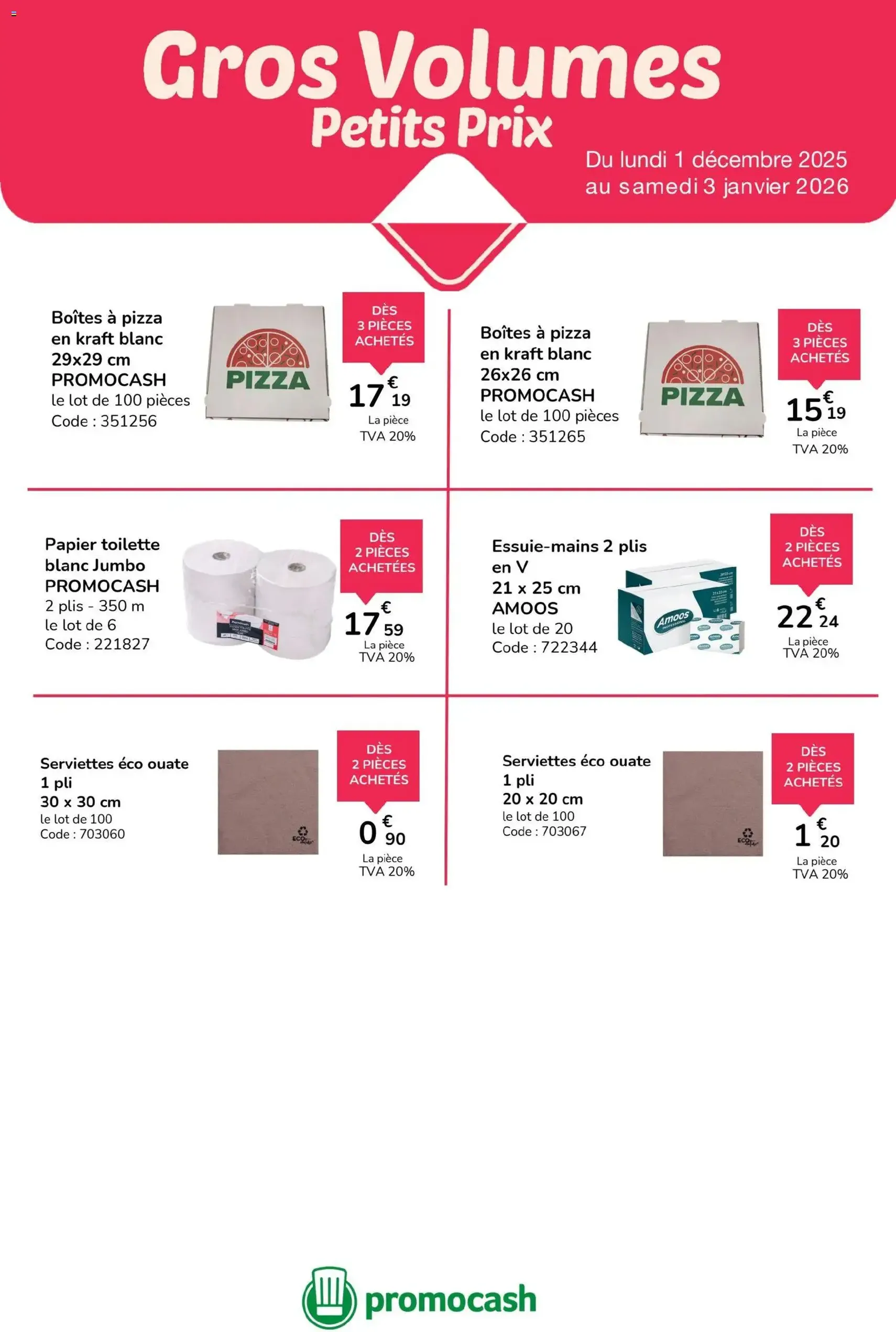 Promocash catalogue - brochure valable à partir du 01/12/2025, page 8 sur 8