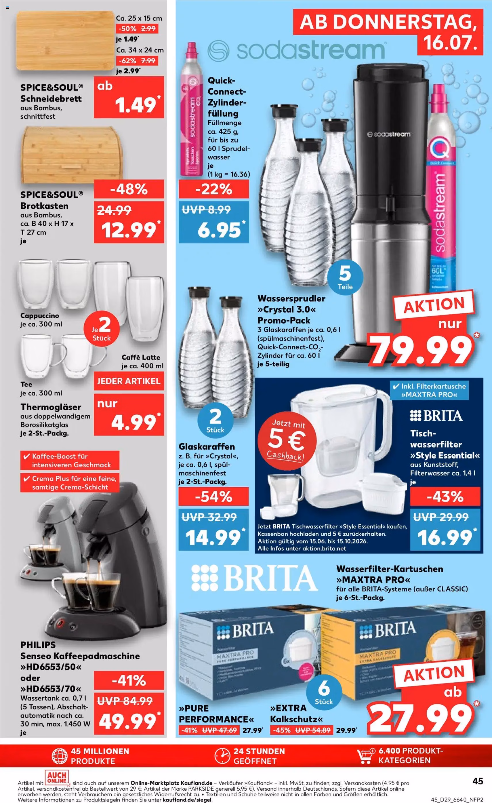 Kaufland Prospekt - Gültiger Prospekt ab 16.07.2026, Seite 45 von insgesamt 56
