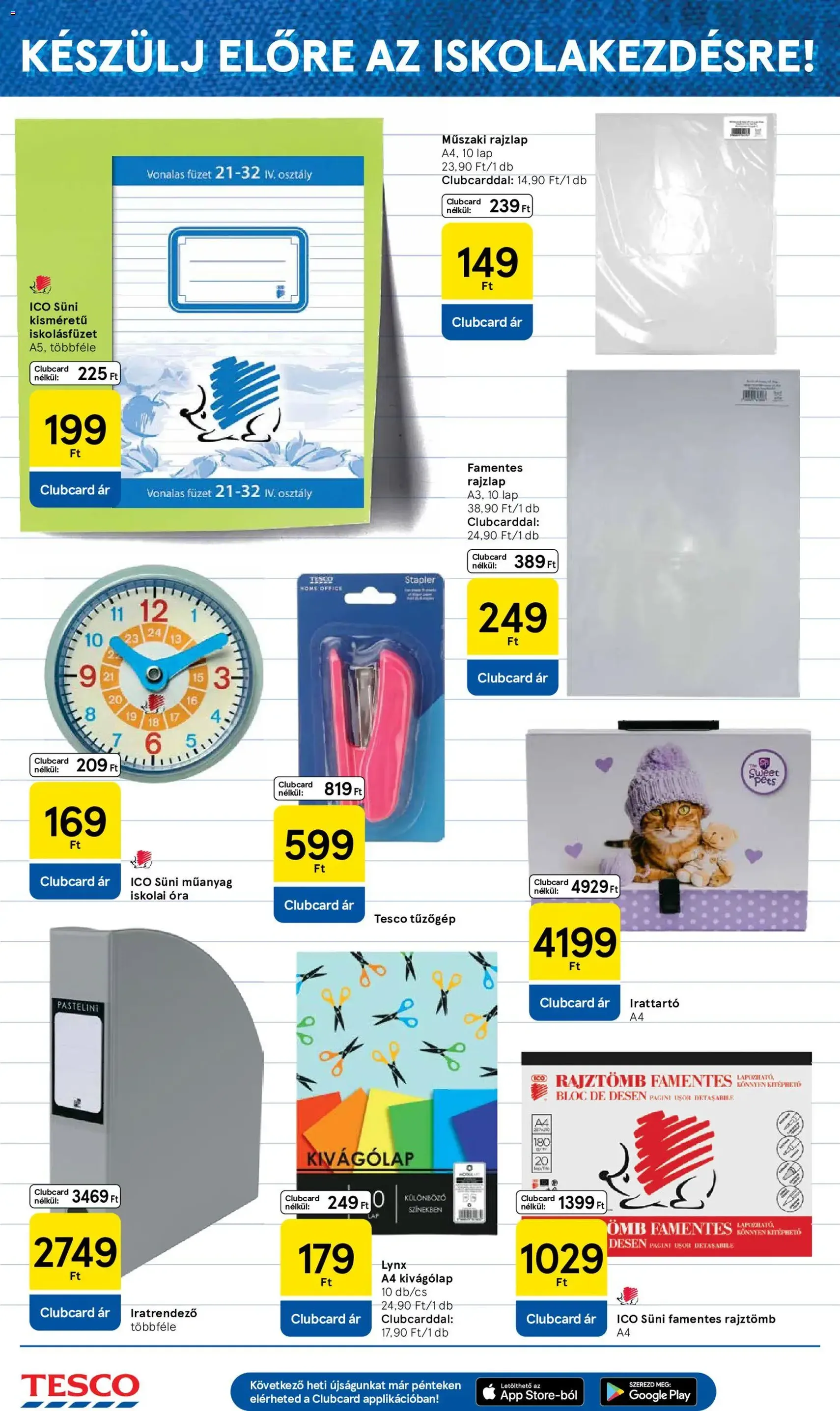 Tesco aktuális akciós újság - 2026.07.30. érvényes szórólap 30 oldal 32 oldalból