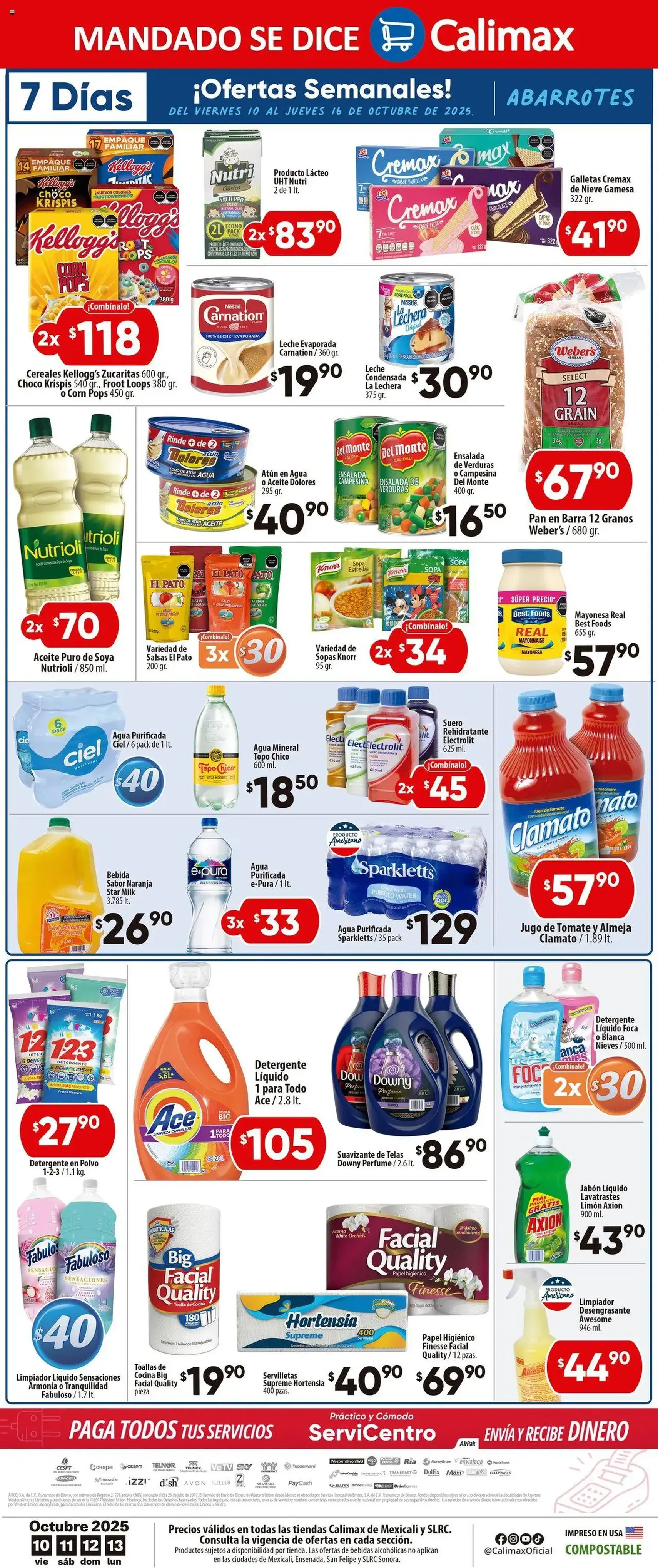 Calimax - Folleto Mexicali - folleto válido desde 10/10/2025 página 4 de 4