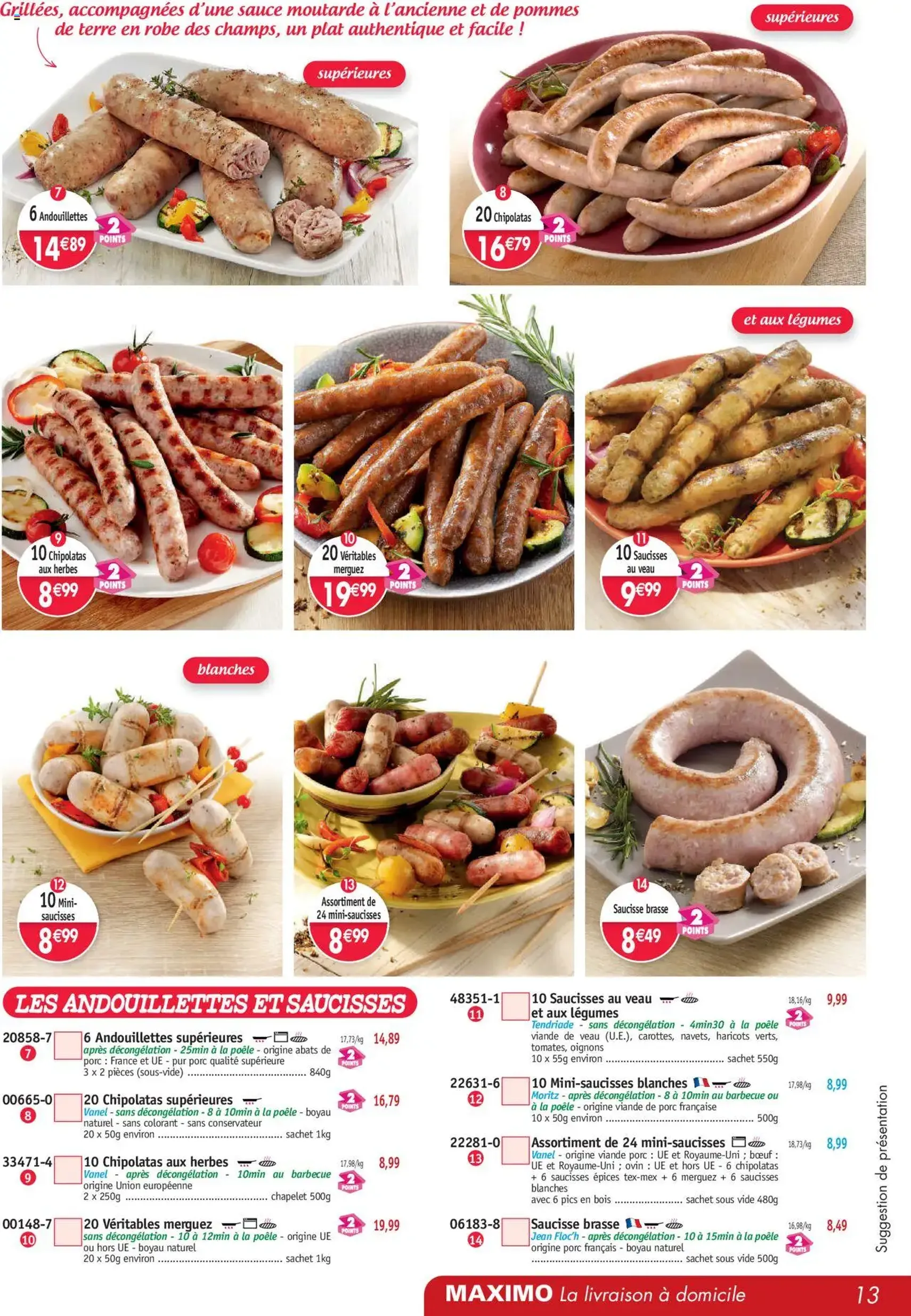 Maximo catalogue - brochure valable à partir du 01/08/2025, page 13 sur 64
