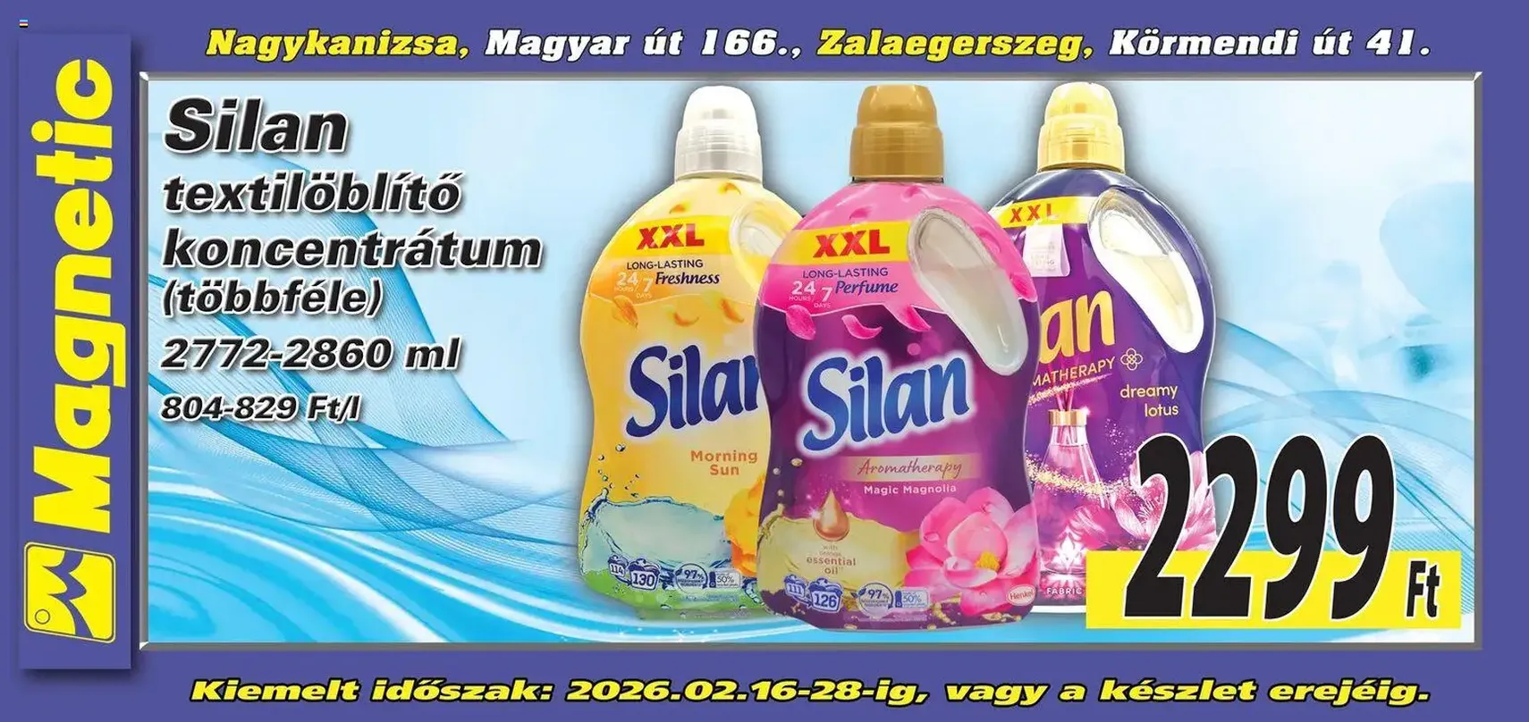 Magnetic - Óriásplakátok - 2026.02.16. érvényes szórólap 2 oldal 6 oldalból