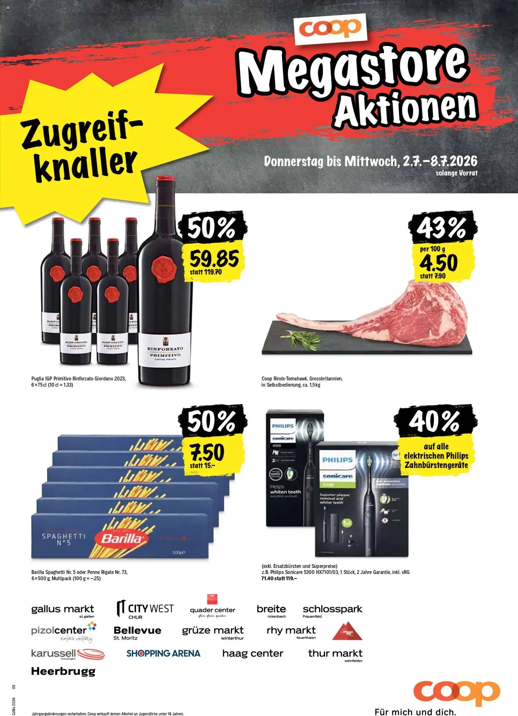 Coop aktionen - Gültiger Prospekt ab 02.07.2026, Seite 21 von insgesamt 24