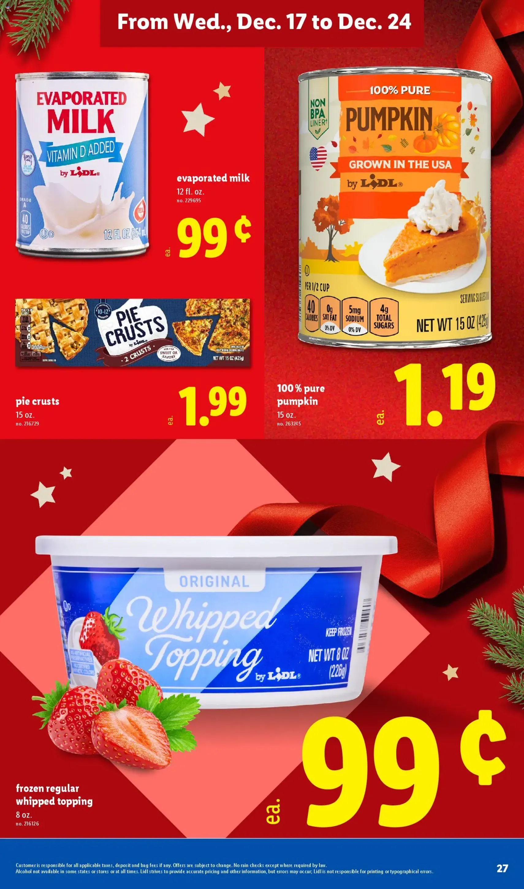 Lidl Weekly Ad - valid flyer from 12/17/2025, page 27 of 40