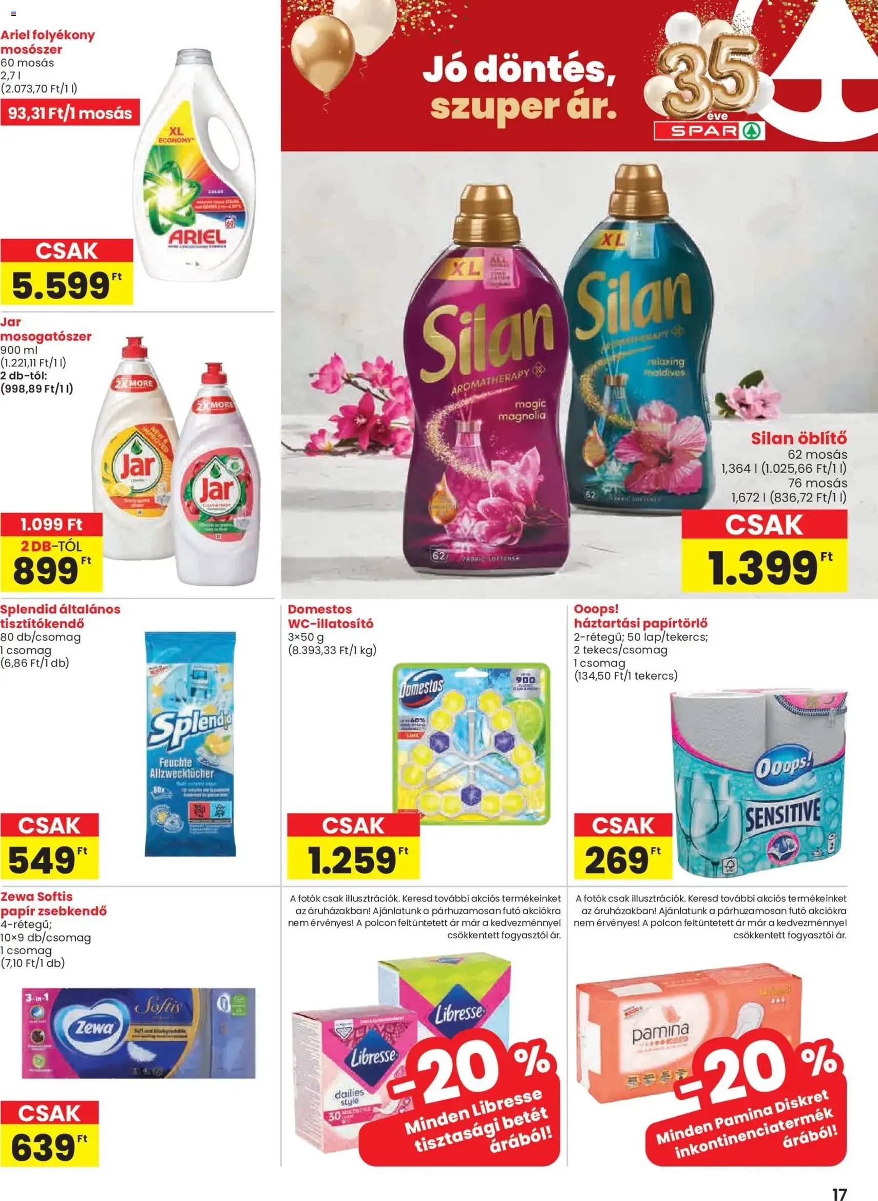 Spar Akciós újság - 2026.02.05. érvényes szórólap 17 oldal 20 oldalból