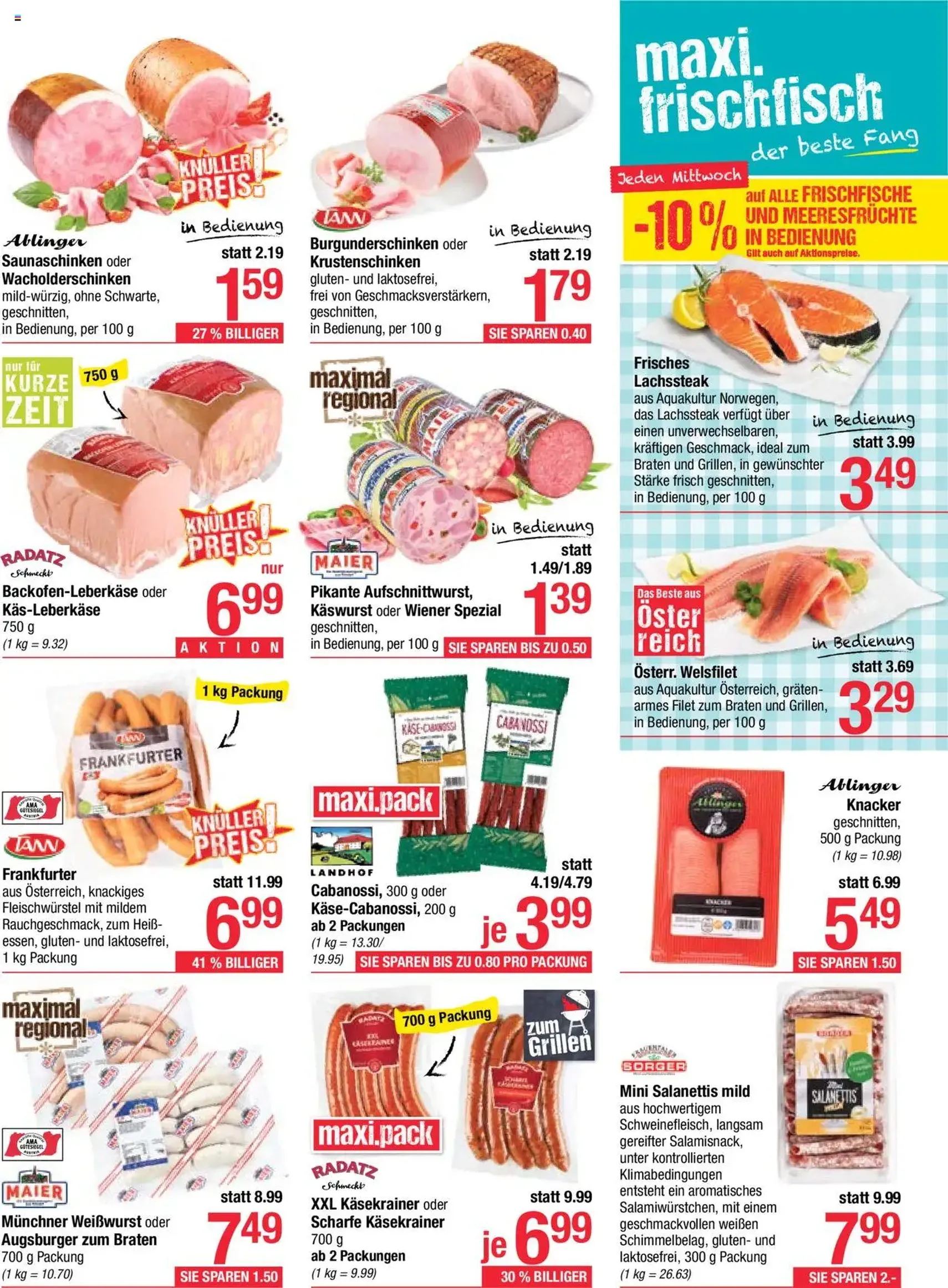 Maximarkt Flugblatt - Gültiger Prospekt ab 04.08.2025, Seite 5 von insgesamt 20 Maximarkt Flugblatt - Gültiger Prospekt ab 04.08.2025, Seite 5 von insgesamt 20