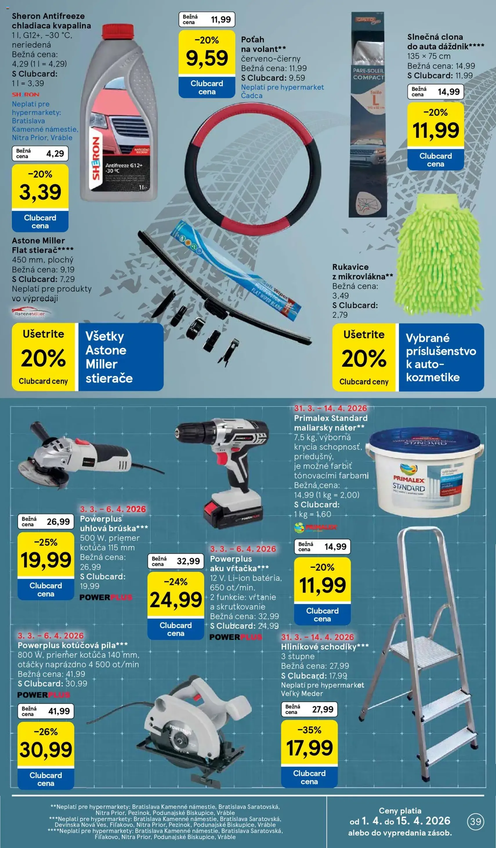 Tesco Hypermarket - leták - platný leták od 31.03.2026 strana 39 z 45