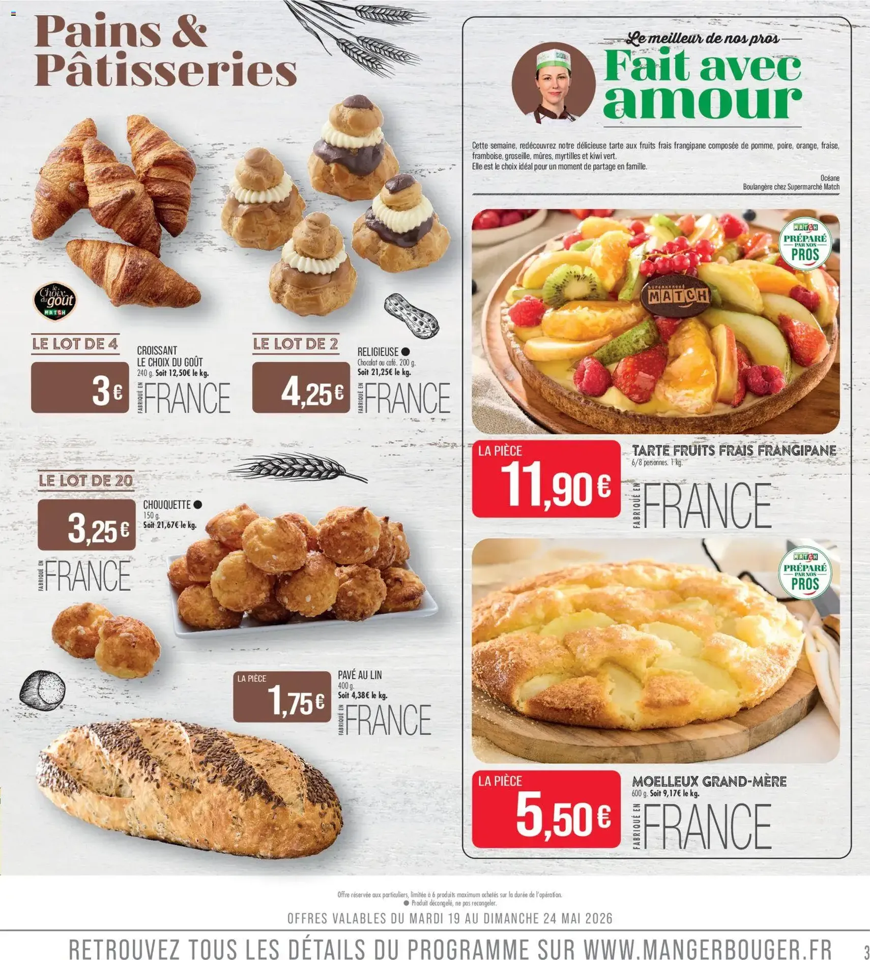 Match Supermarché catalogue - brochure valable à partir du 19/05/2026, page 3 sur 24