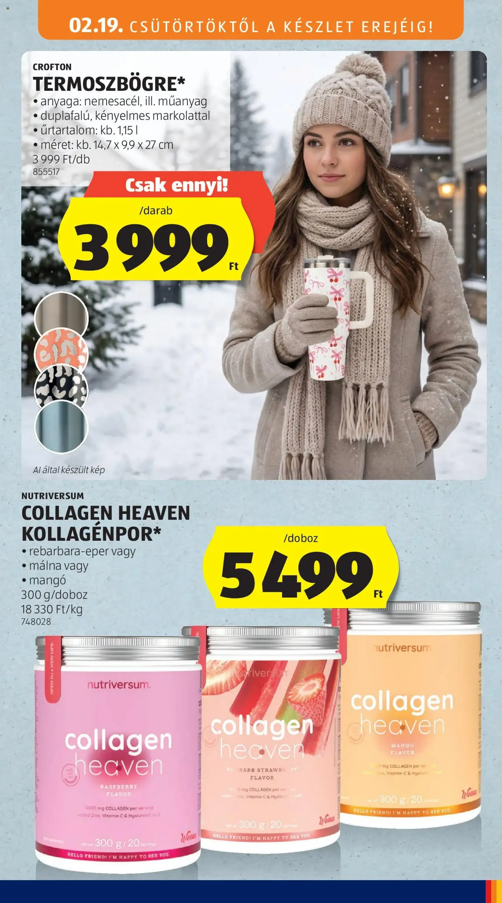 Aldi Akciós újság - 2026.02.19. érvényes szórólap 19 oldal 49 oldalból