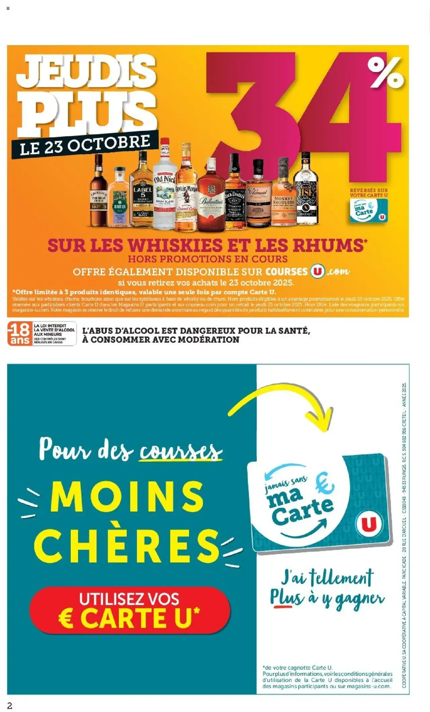 U Express catalogue - brochure valable à partir du 21/10/2025, page 2 sur 20