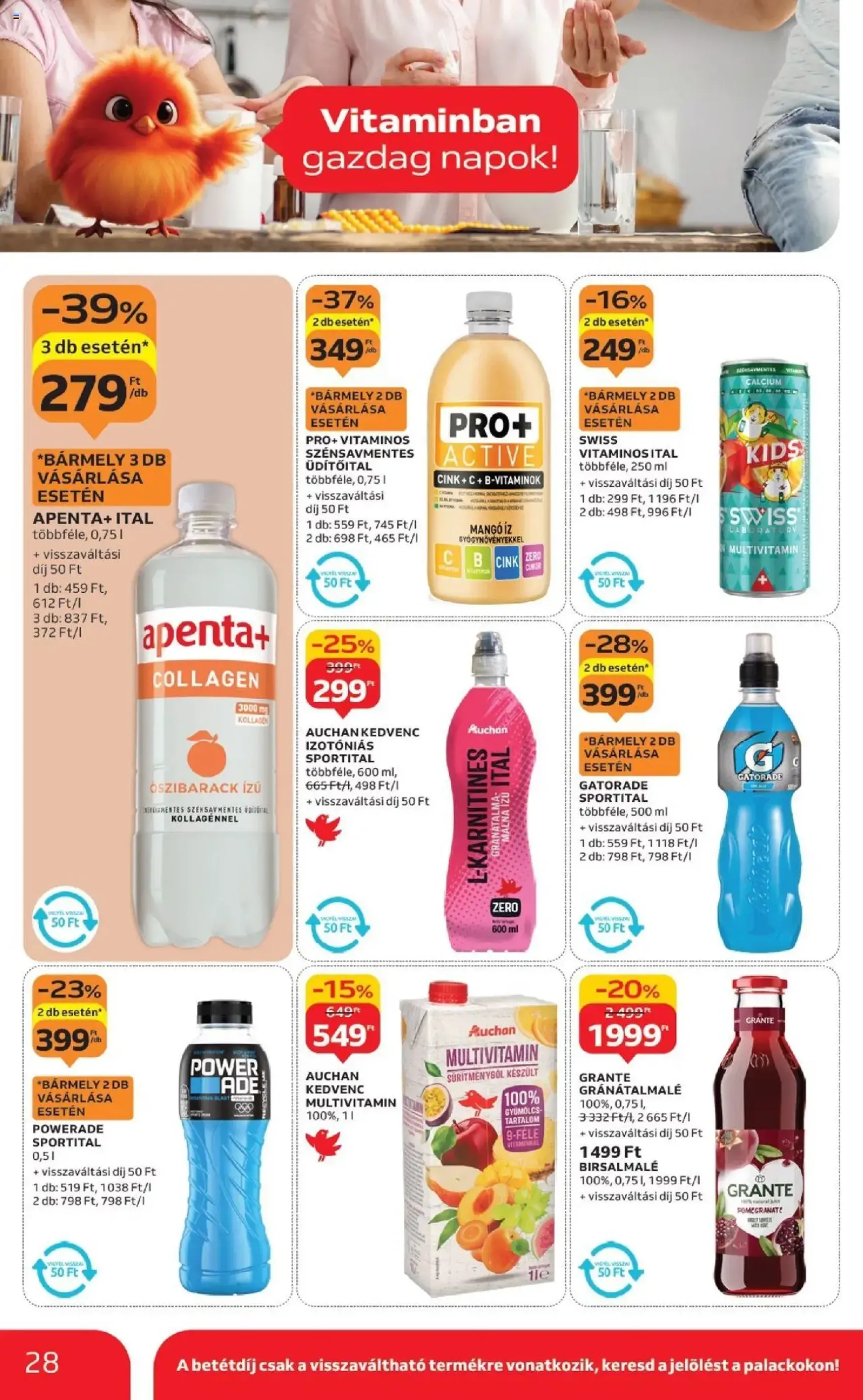 Auchan Akciós újság - 2025.09.25. érvényes szórólap 28 oldal 48 oldalból