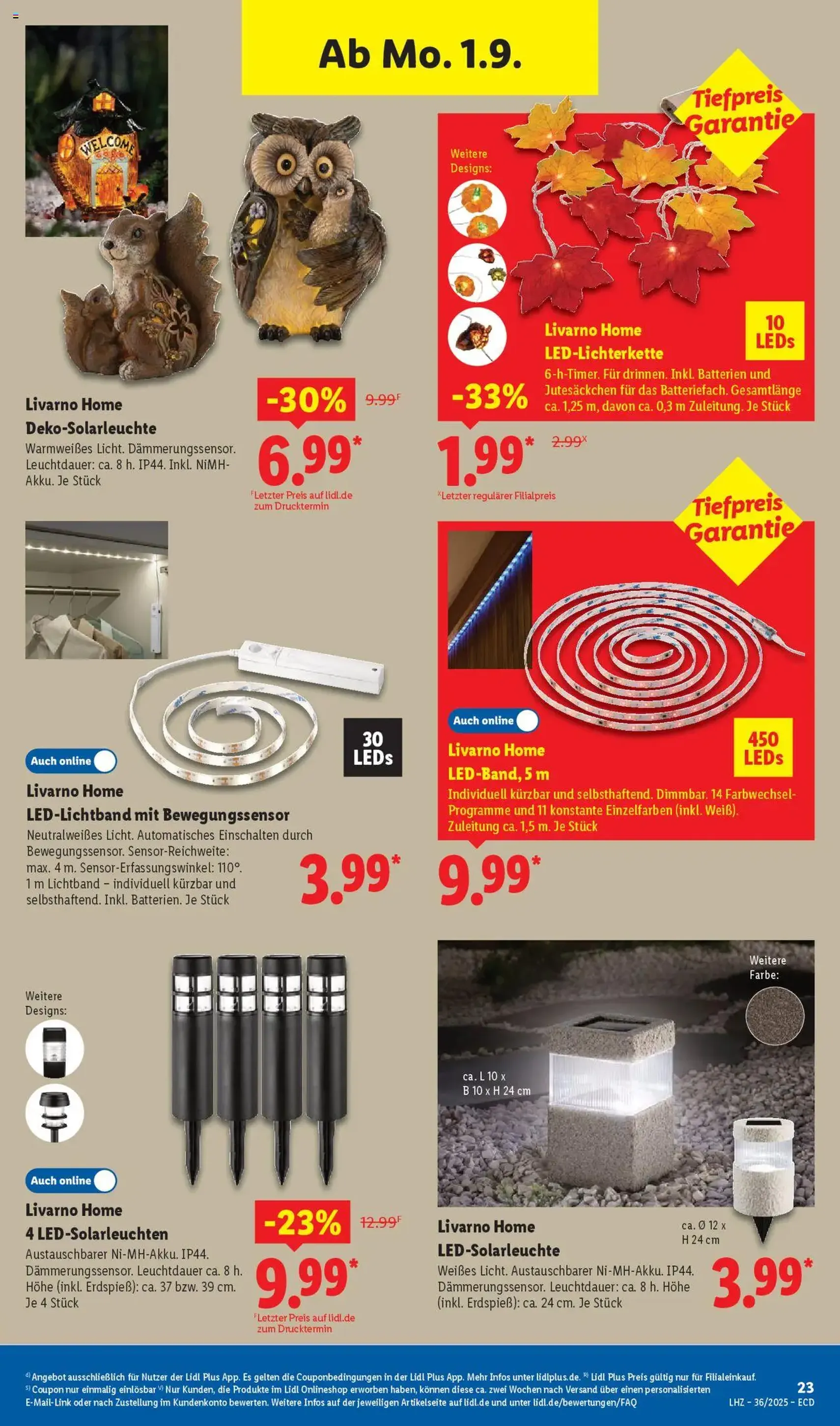Lidl Prospekt - Gültiger Prospekt ab 01.09.2025, Seite 41 von insgesamt 72 Lidl Prospekt - Gültiger Prospekt ab 01.09.2025, Seite 41 von insgesamt 72