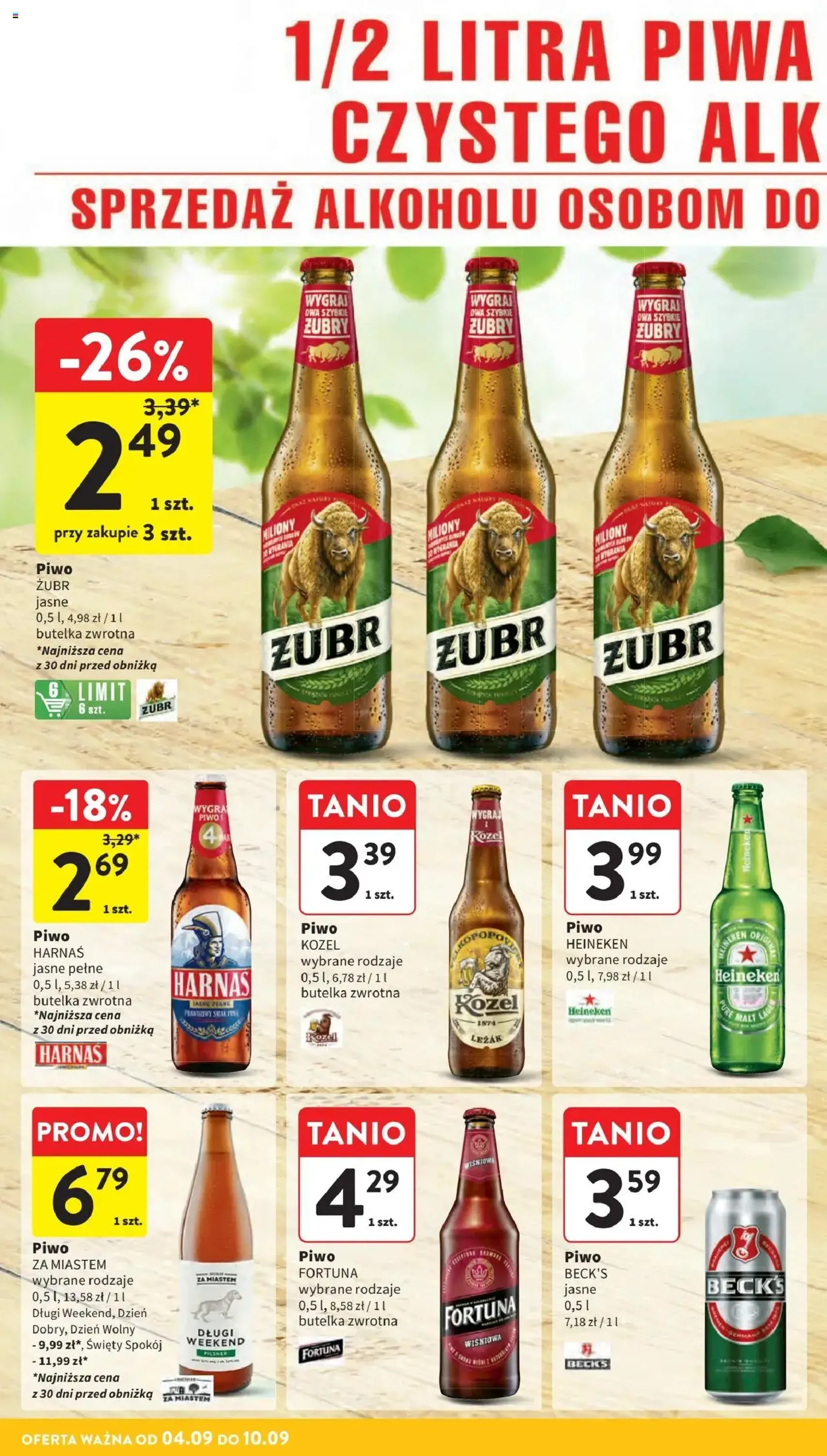 Intermarche Gazetka - ważny gazetka od 04.09.2025 strona 32 z 44 Intermarche Gazetka - ważny gazetka od 04.09.2025 strona 32 z 44