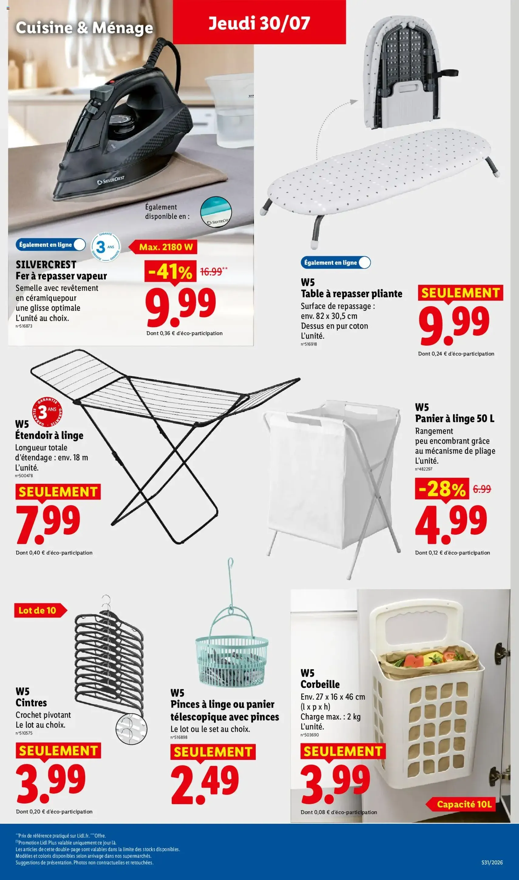 LIDL catalogue - brochure valable à partir du 30/07/2026, page 35 sur 59