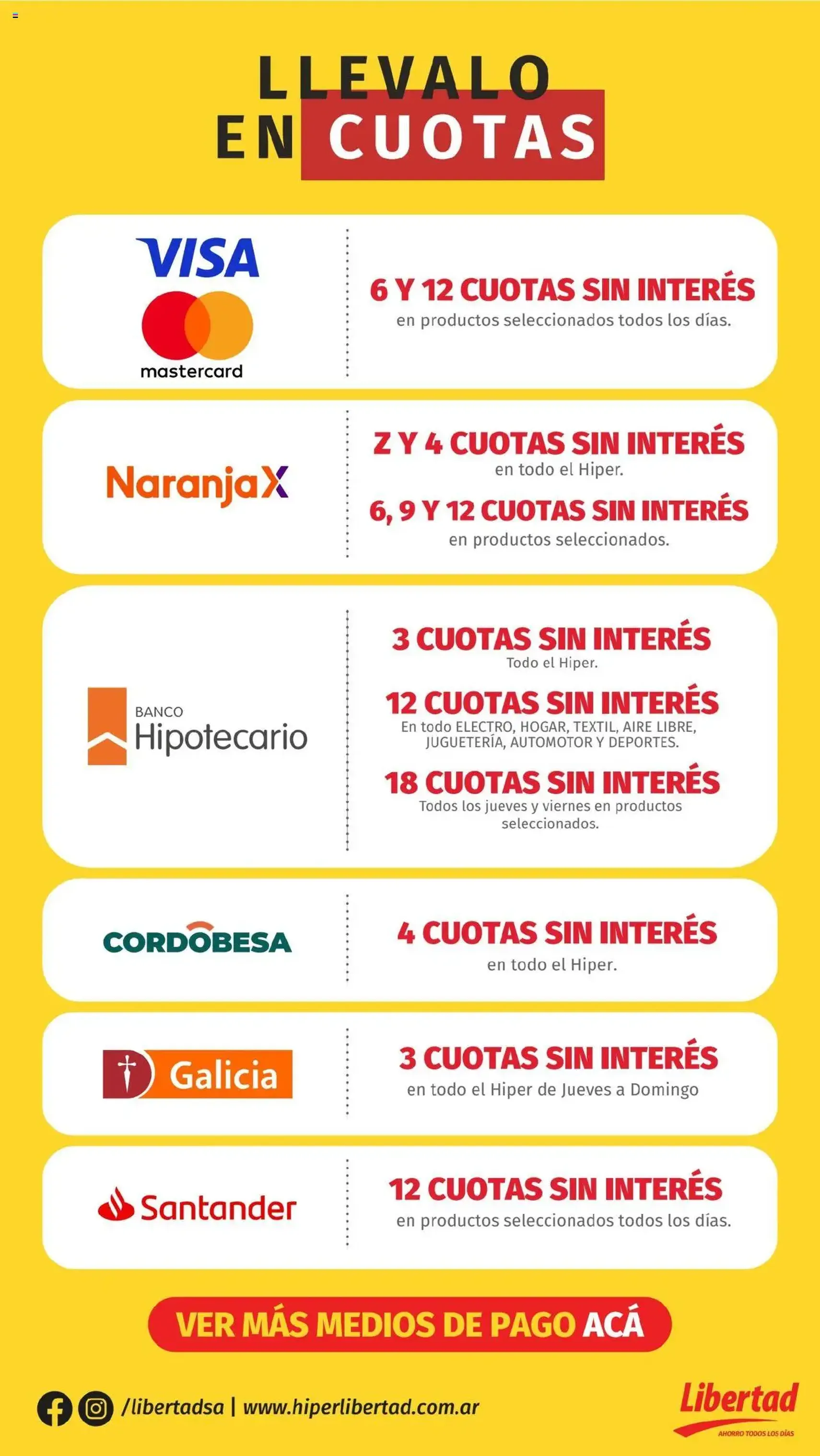 Hipermercado Libertad catálogo - folleto válido desde 23/07/2025 página 12 de 12 Hipermercado Libertad catálogo - folleto válido desde 23/07/2025 página 12 de 12