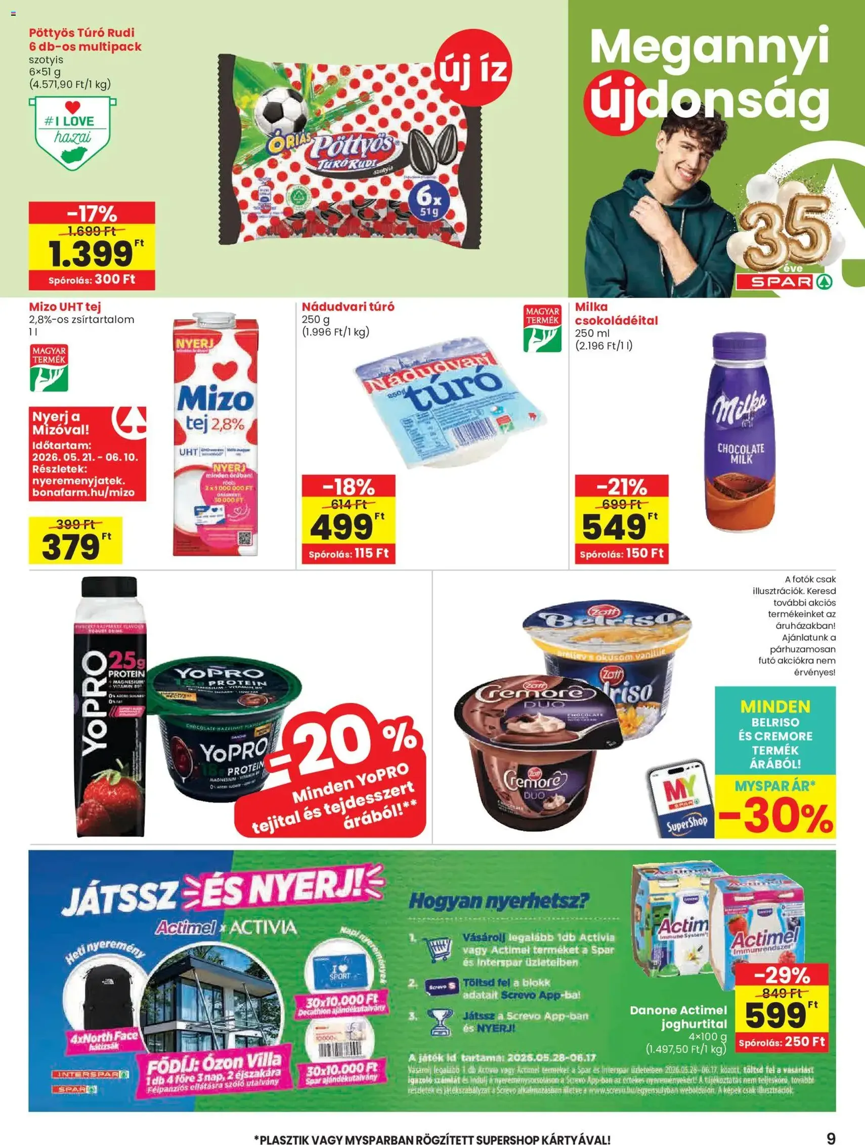 Spar akciós újság - 2026.05.28. érvényes szórólap 9 oldal 20 oldalból