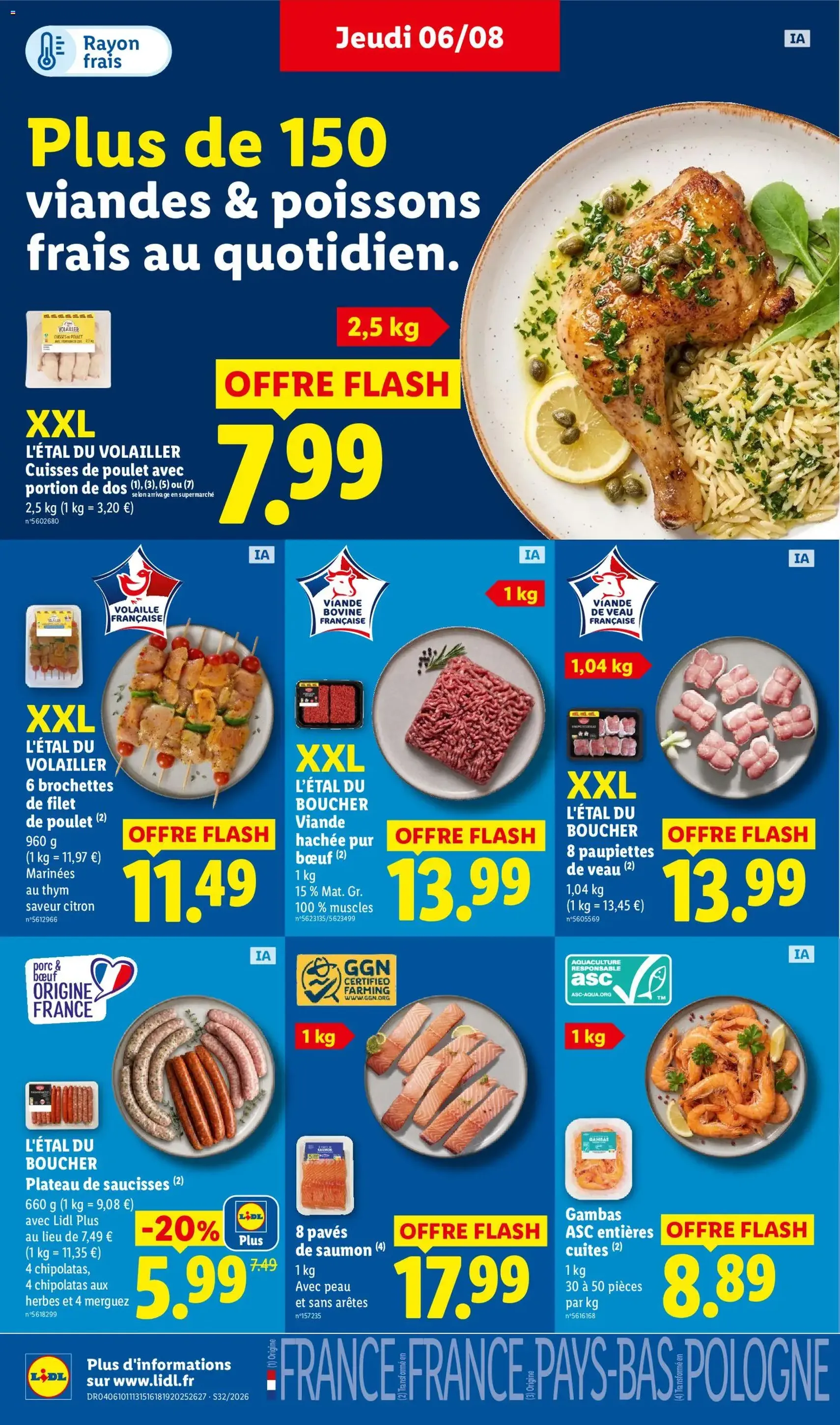 LIDL catalogue - brochure valable à partir du 06/08/2026, page 8 sur 61
