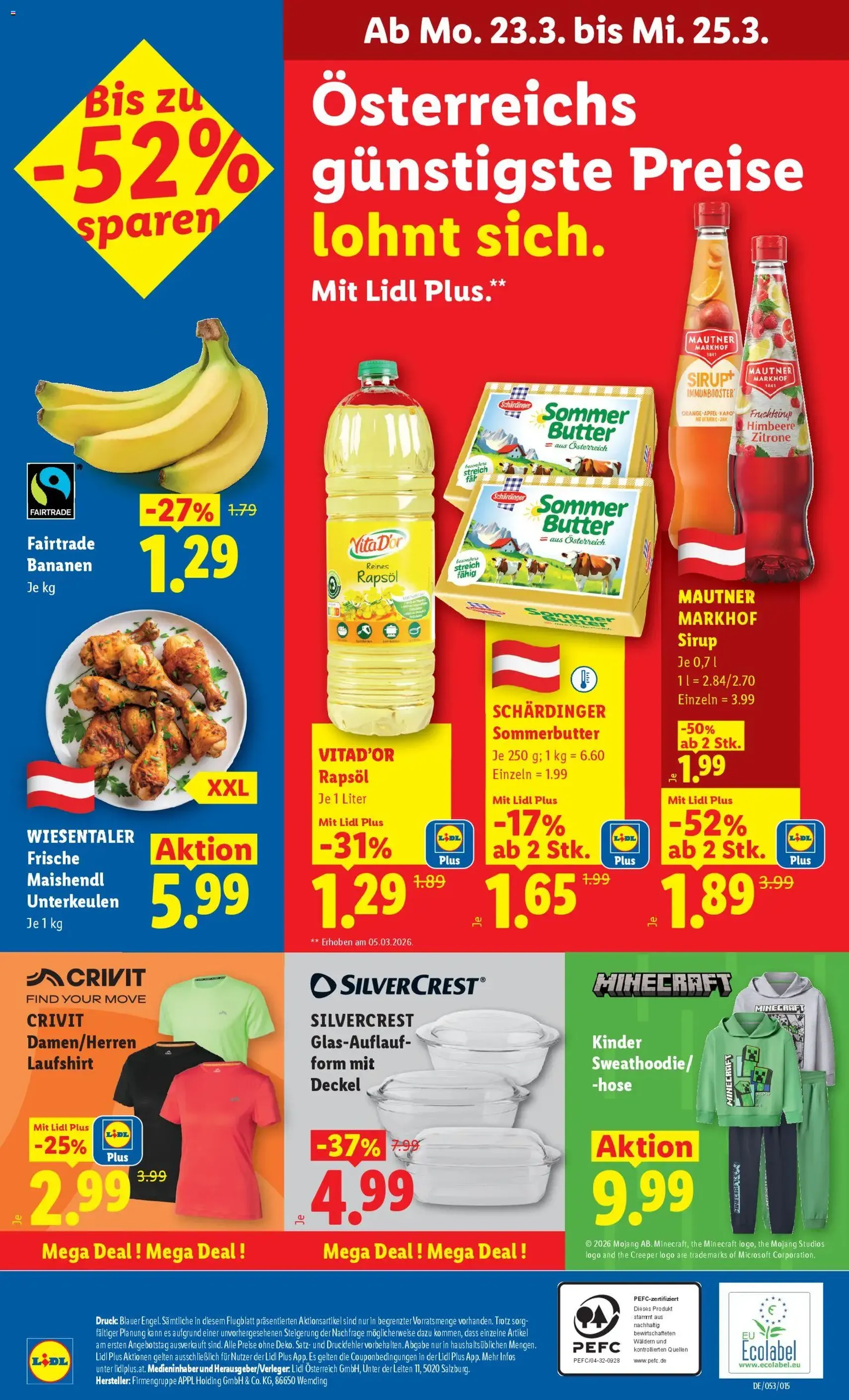 Lidl Flugblatt - Dornbirn, Feldkirch, Graz - Gültiger Prospekt ab 19.03.2026, Seite 29 von insgesamt 47