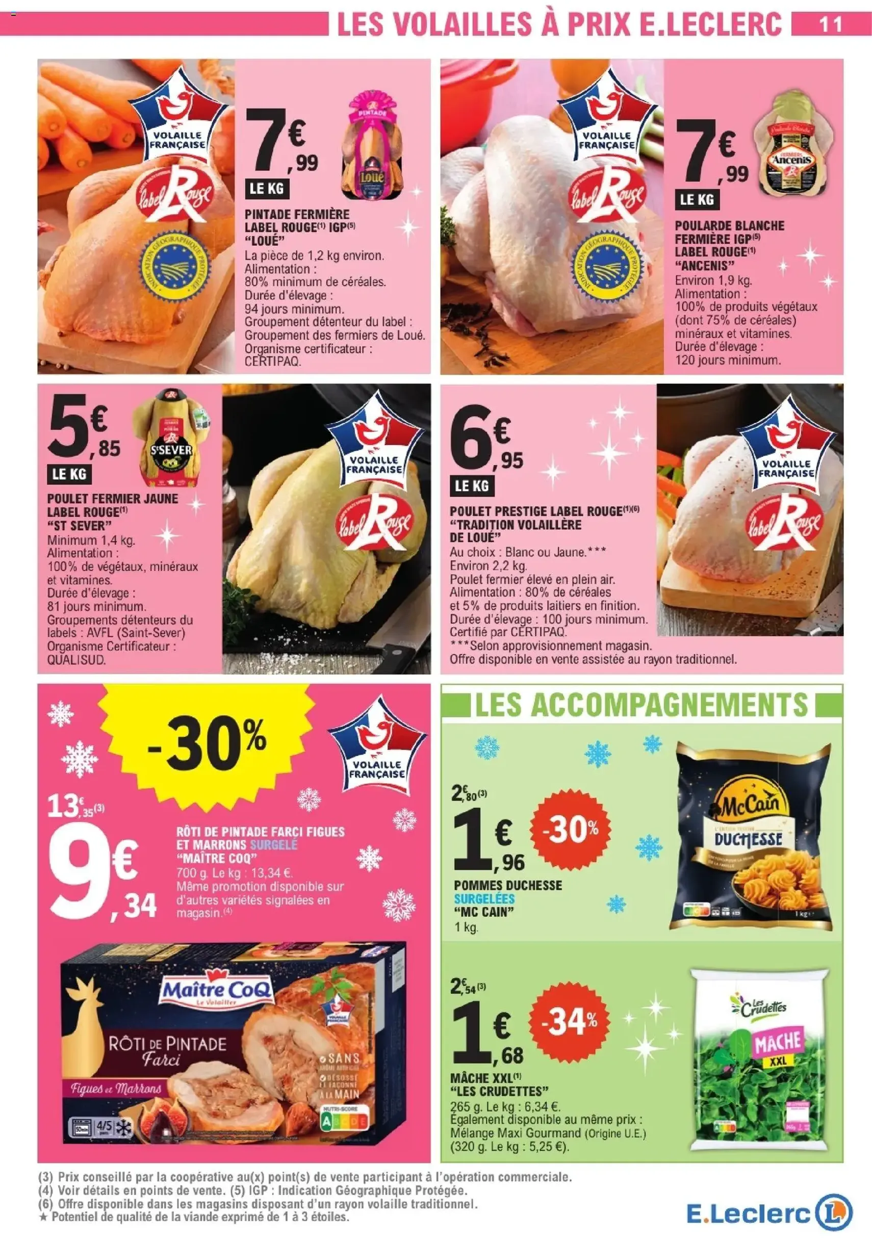 E.Leclerc catalogue semaine 52 - brochure valable à partir du 23/12/2025, page 11 sur 32