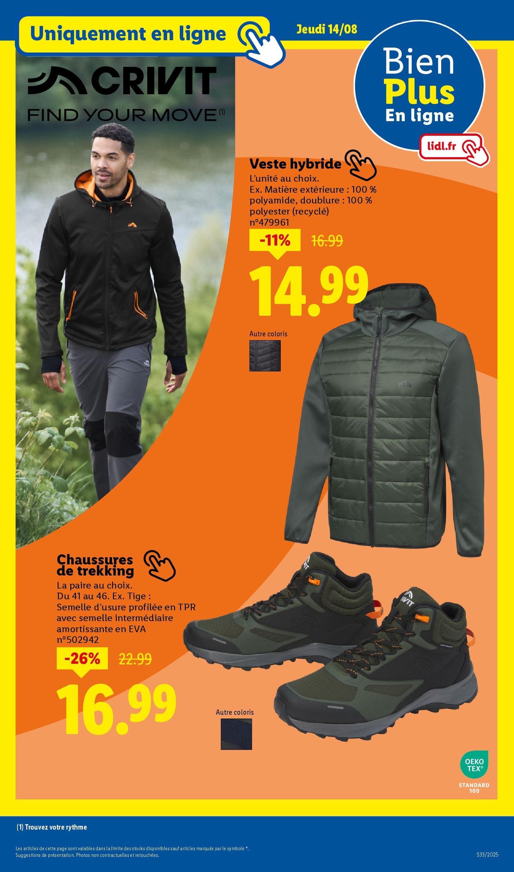 LIDL catalogue semaine 32 - brochure valable à partir du 14/08/2025, page 49 sur 72